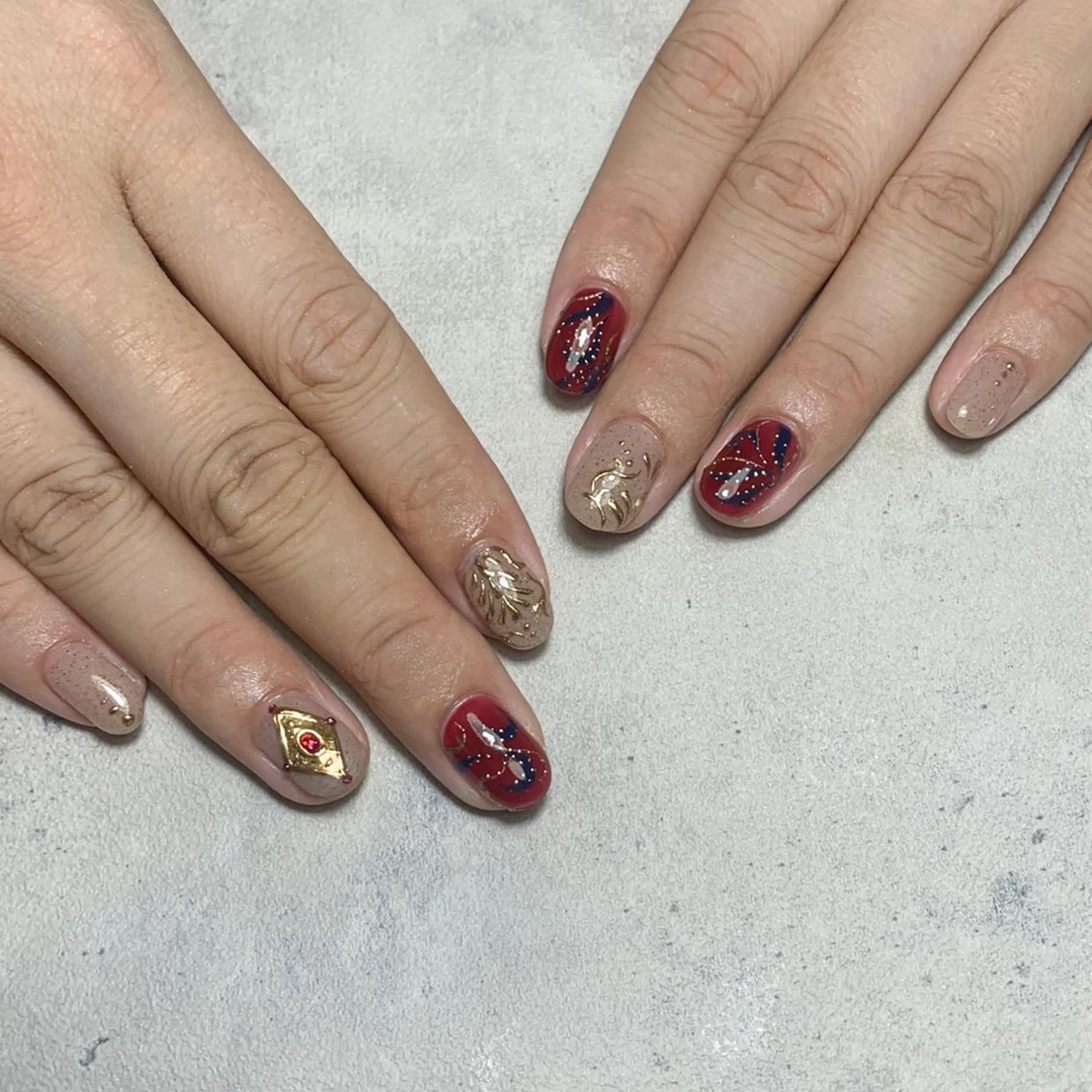 ネイル ハンドネイル FIORITURA aiのネイルデザイン