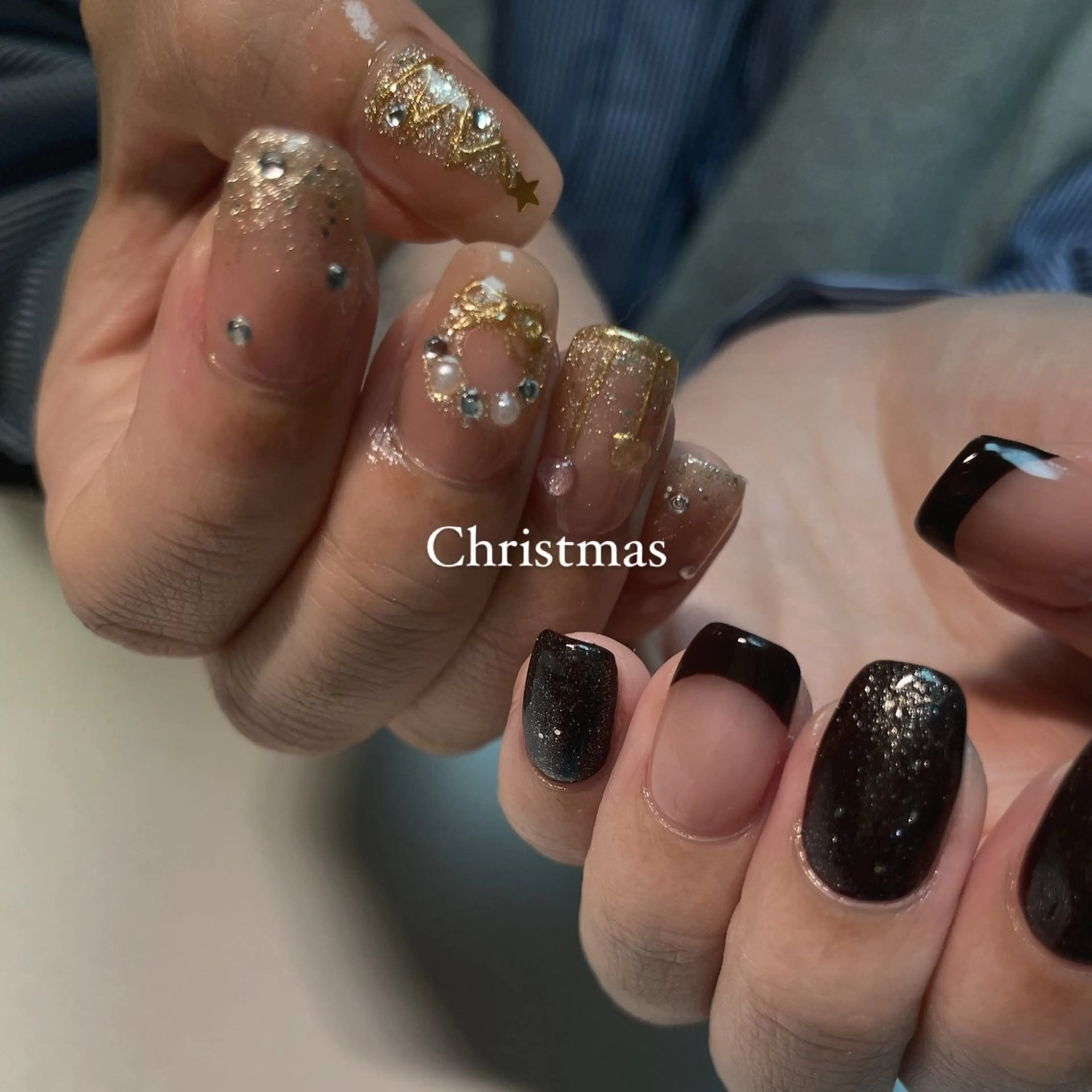 ネイル 冬ネイル クリスマス Canola namikaのネイルデザイン