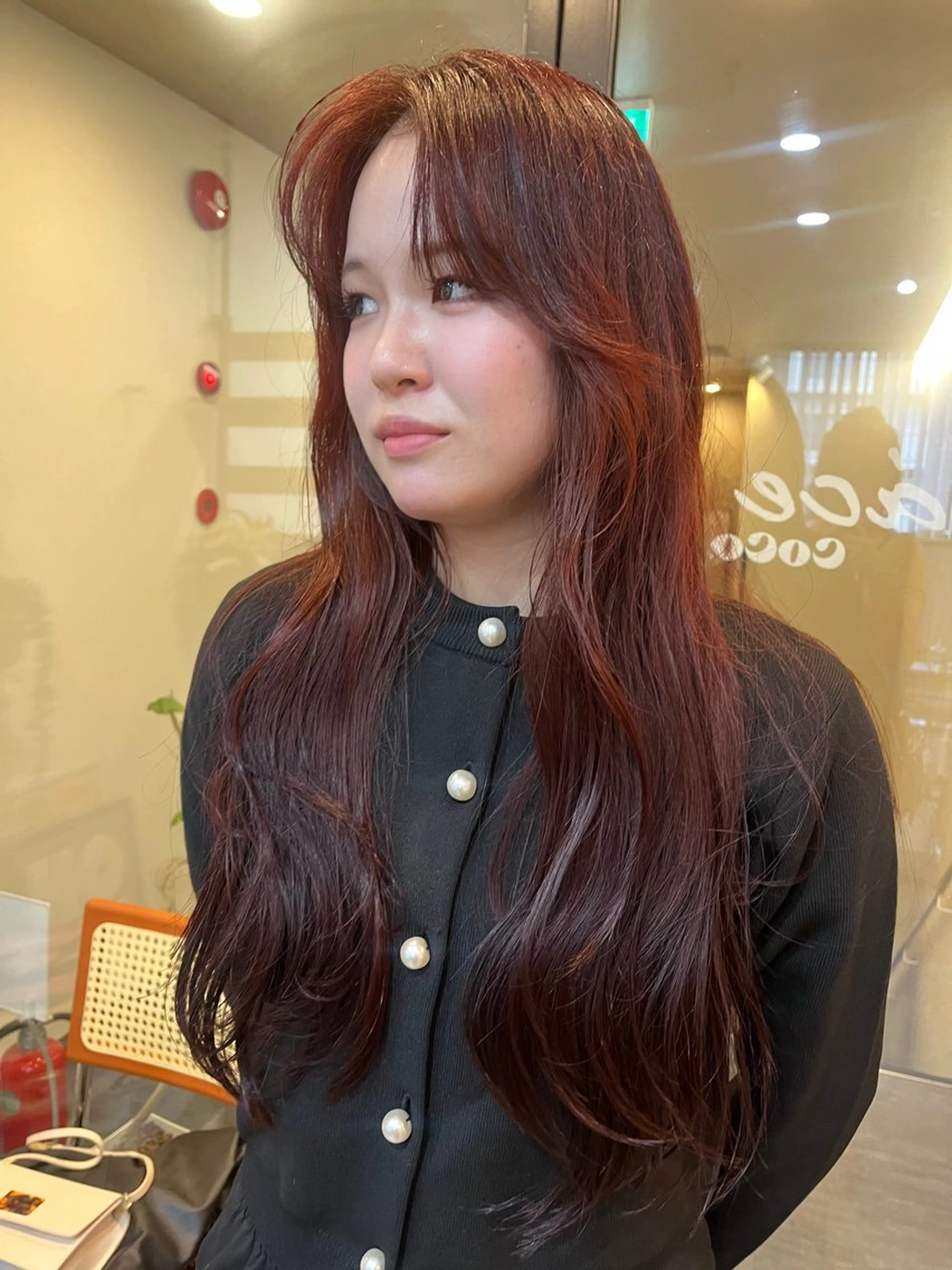 ロング レイヤー/暖色/ 髪質改善/永礼芳果のヘアスタイル