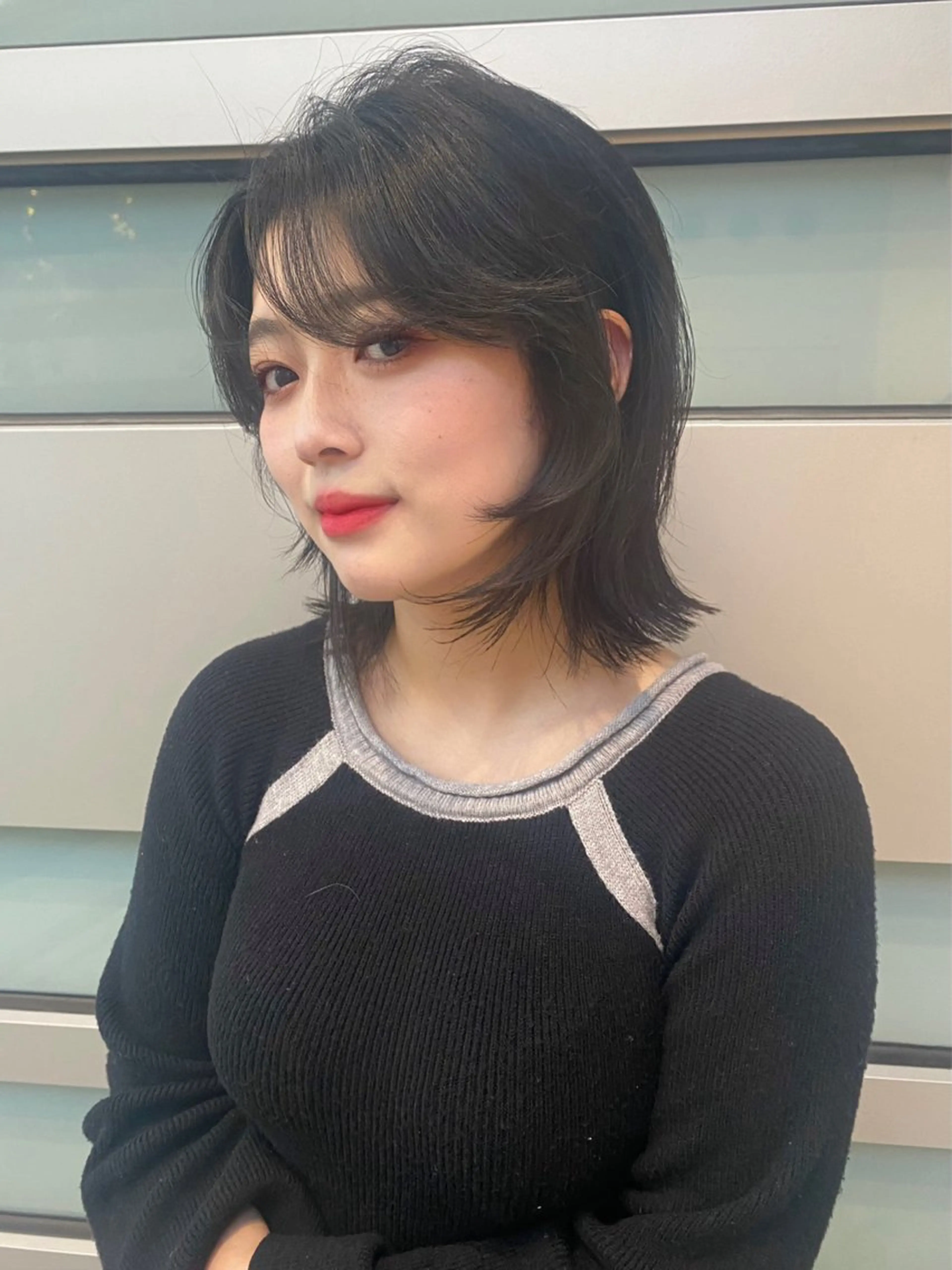 ミディアム カラー カット ヘアカラー トリートメント mai / linoah˚✧のヘアスタイル