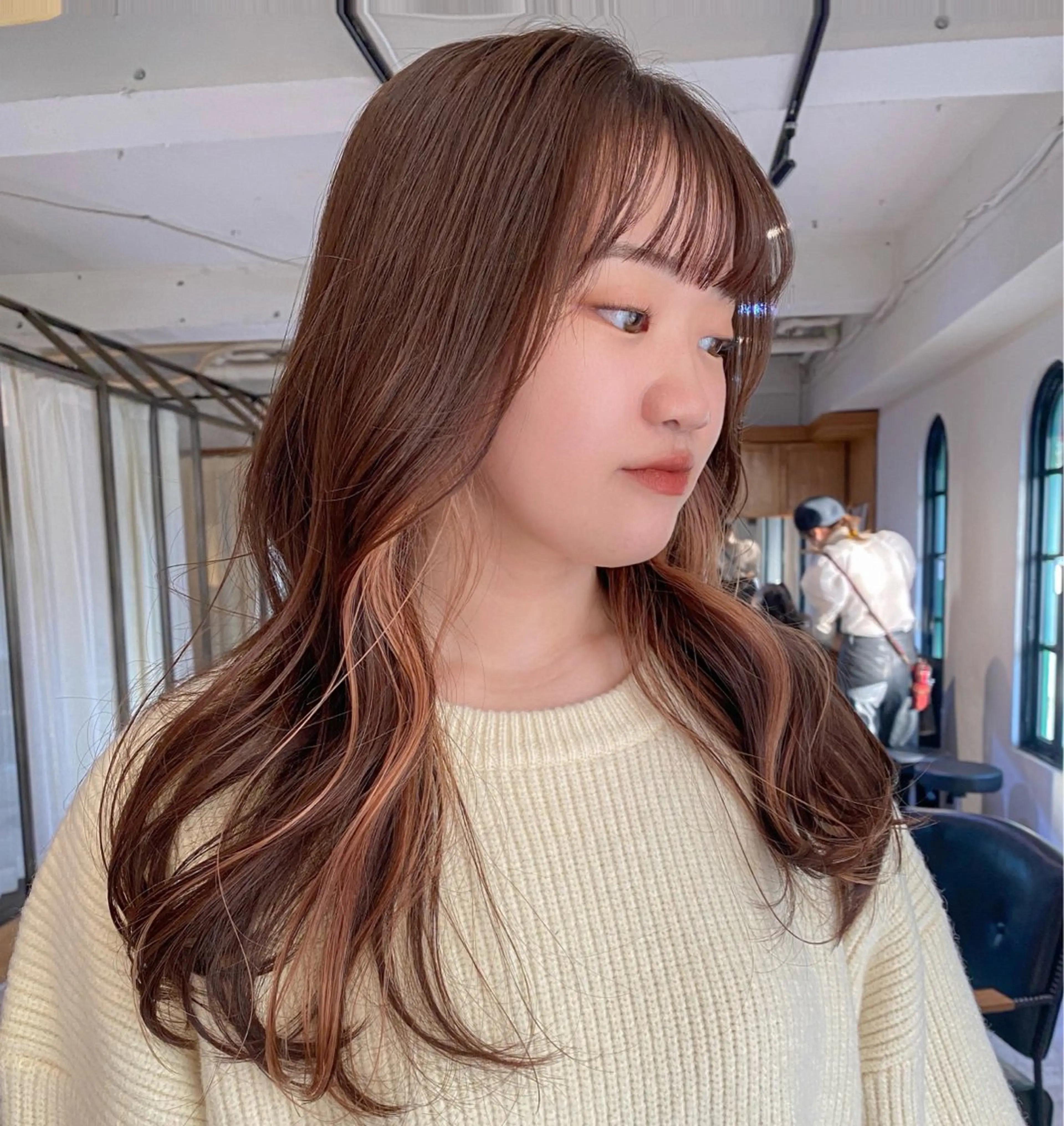 ロング カラー カット ヘアカラー 🫧FERIA ﾌﾙｲﾁ ﾕｳｷ🫧のヘアスタイル