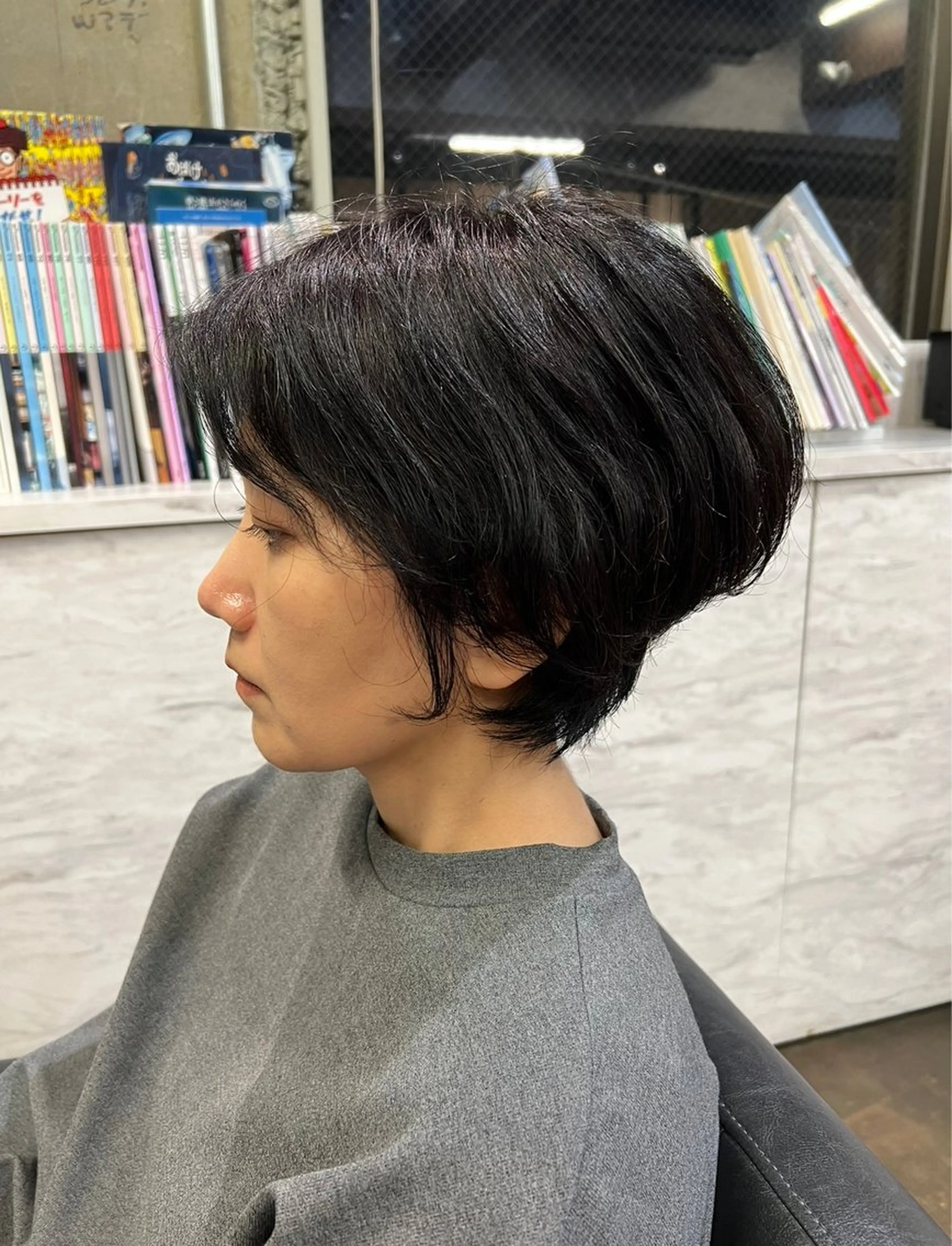 ショート パーマ 松井美樹/似合わせ ガーリー・韓国のヘアスタイル