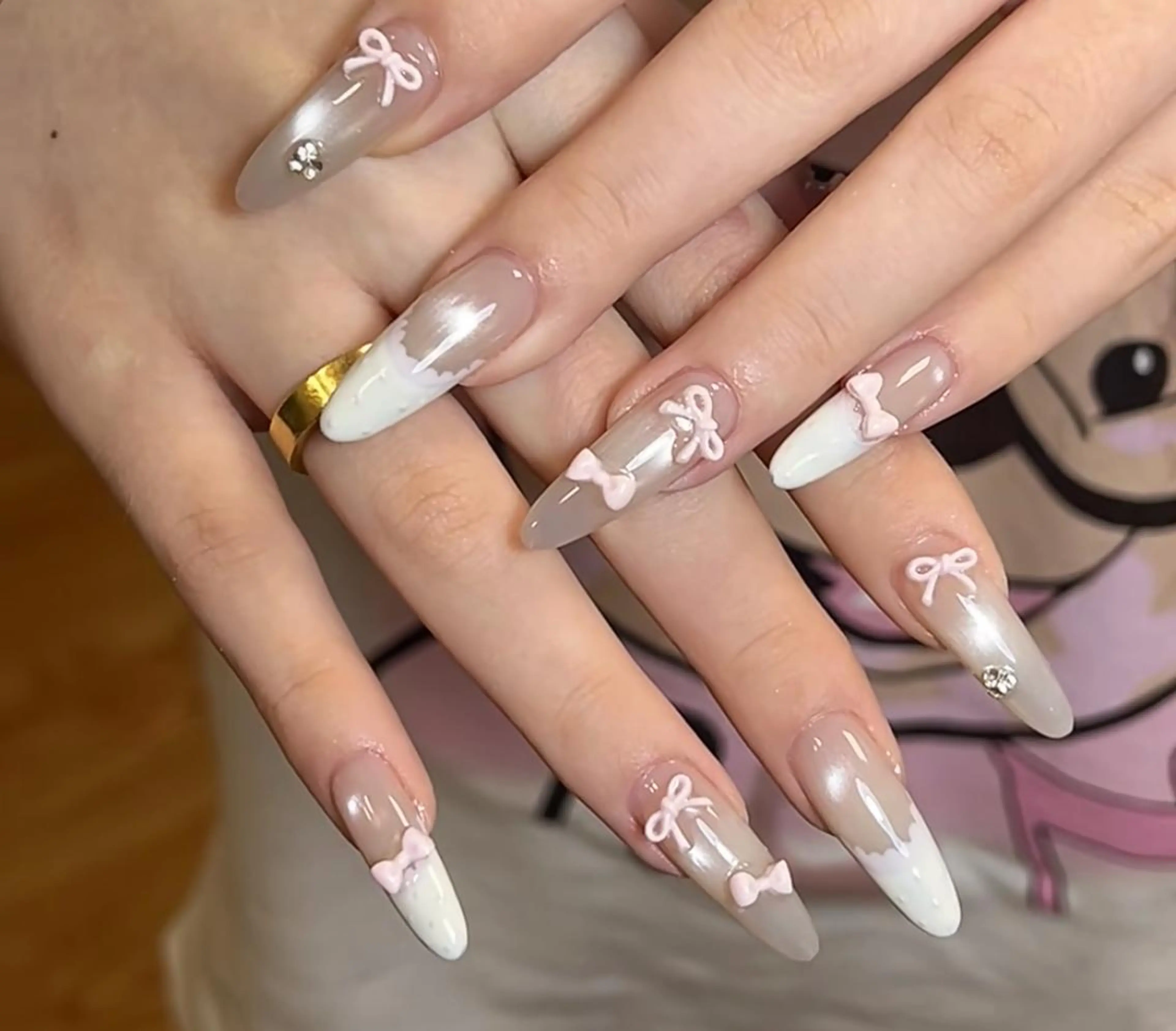 ネイル ハンドネイル ハンドケア 🍑 momo_nailのネイルデザイン