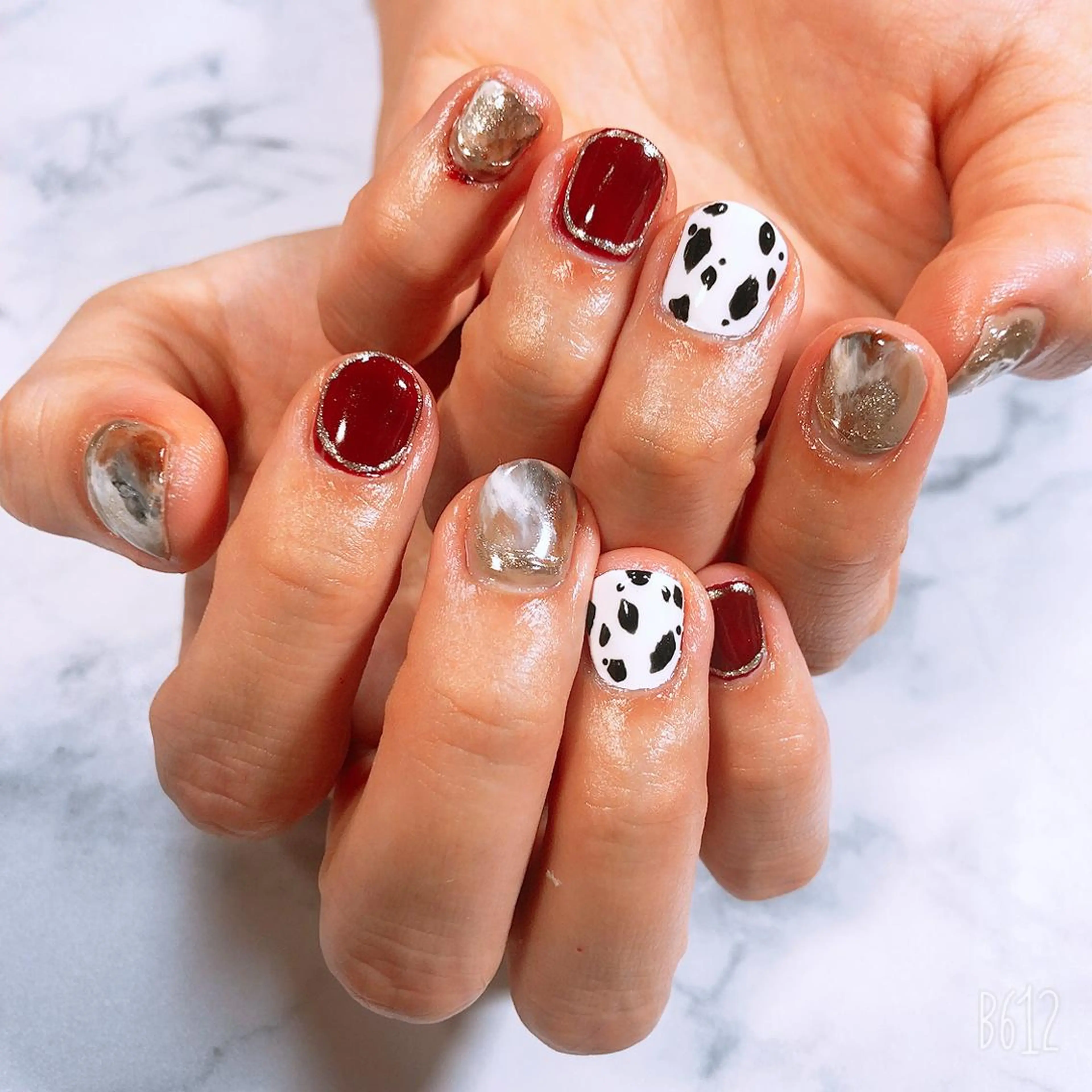 ネイル ジェルネイル ニュアンスネイル ショートネイル ハンドネイル A"nail ネイリストayanaのネイルデザイン