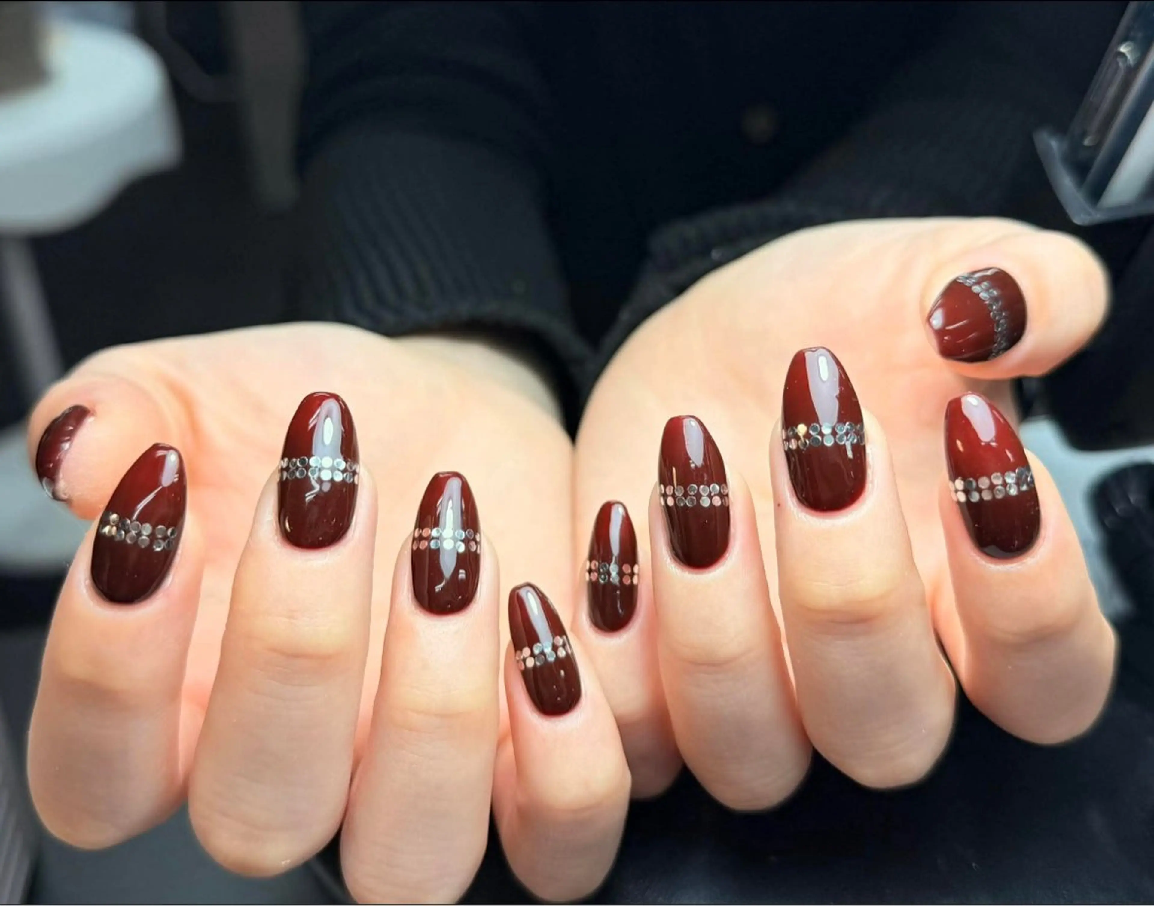 ネイル 韓国ネイル 持ち込み ニュアンスネイル ネイルチップ ハンドネイル Tini ANA.CHUOのネイルデザイン