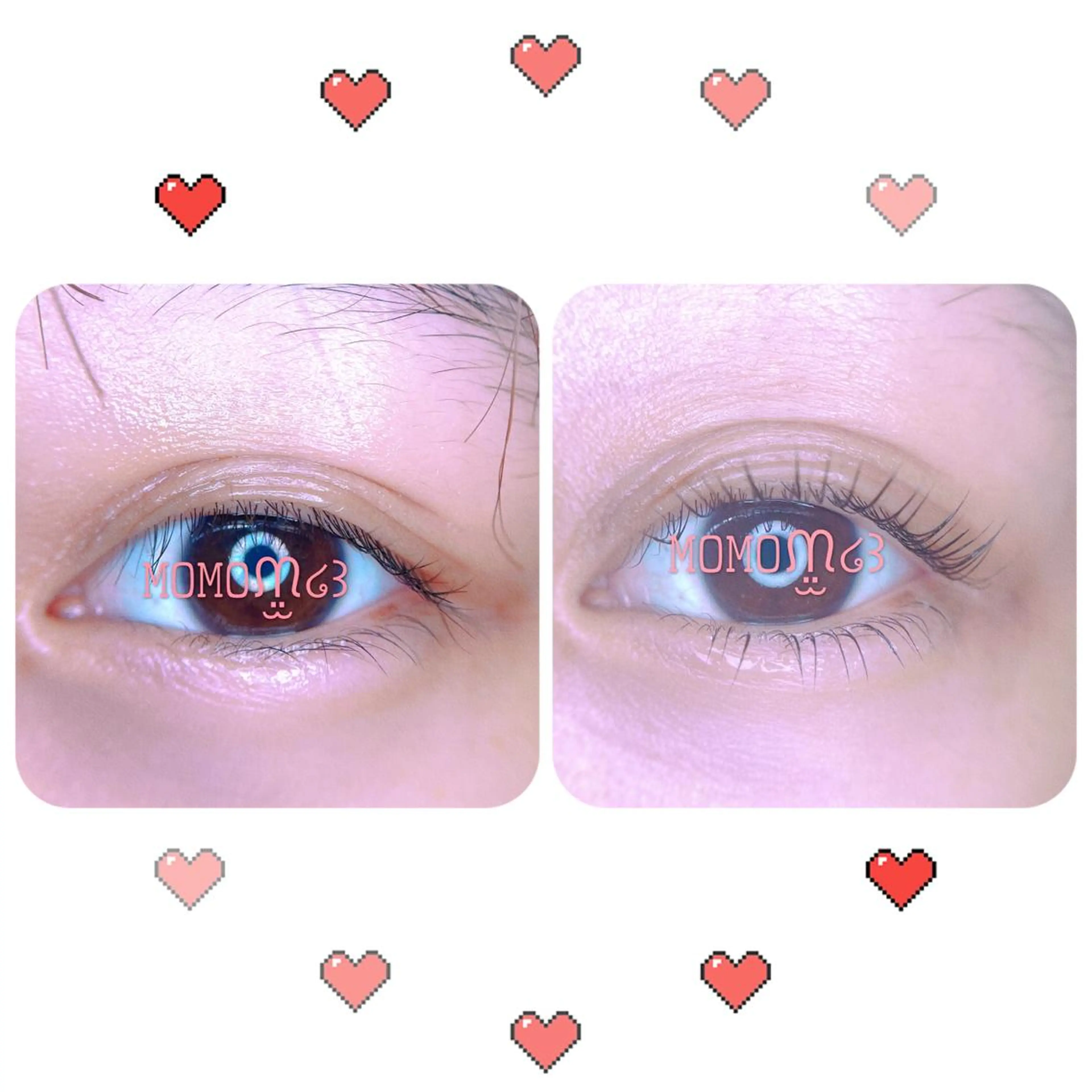 マツエク・マツパ フラットラッシュ ナチュラル パリジェンヌラッシュリフト 下まつげエクステ 一重×まつ毛パーマ モテデザインのプロ モモ🍑のマツエク・マツパデザイン