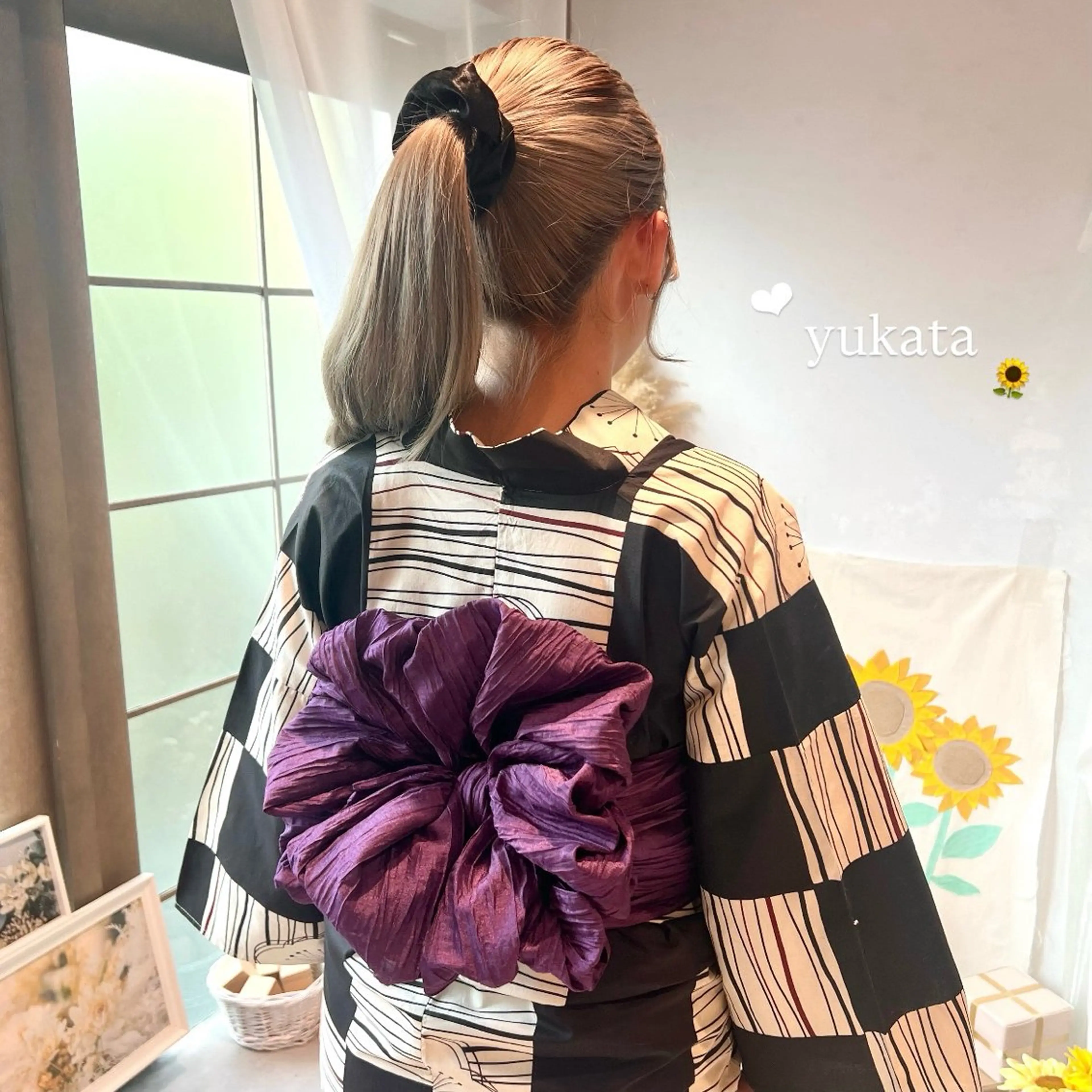 着付け スパ/暖色カラー /白髪染め/ひな🫧のヘアスタイル