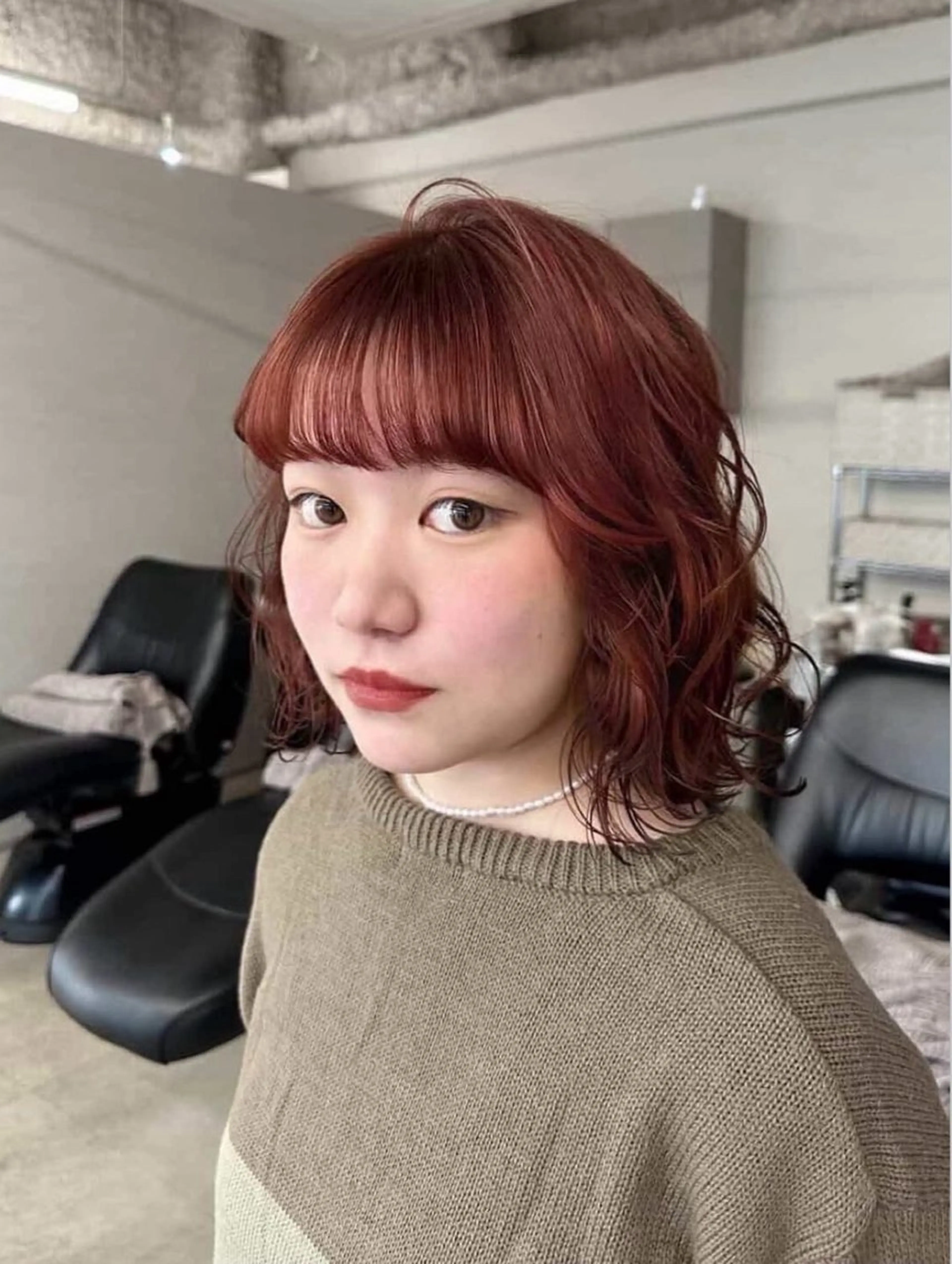 カラー 梅田/レイヤーモデル 花音のヘアスタイル