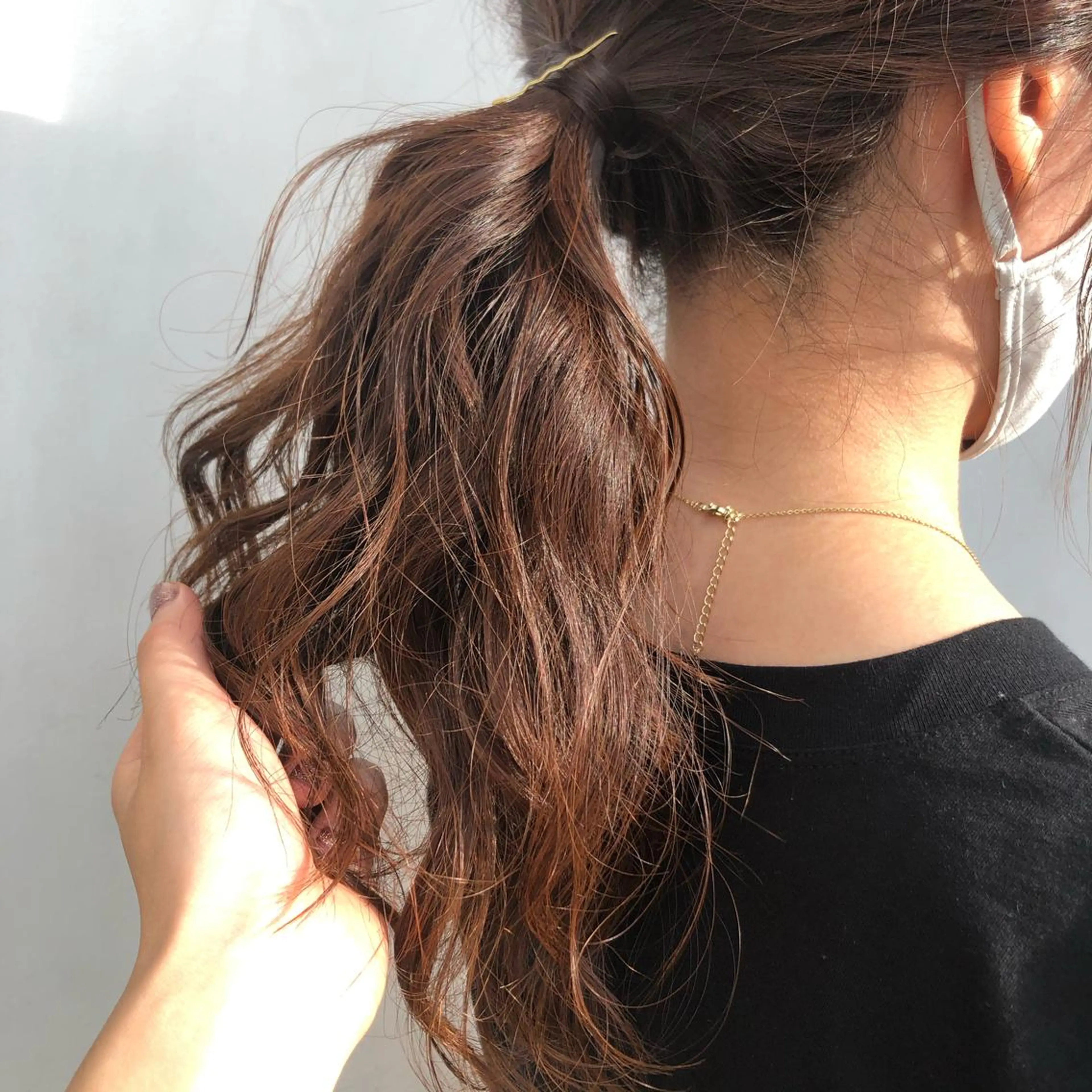 ロング カラー ヘアアレンジ 【柔らか透明感✨/ 似合せ前髪】大石葉月のヘアスタイル