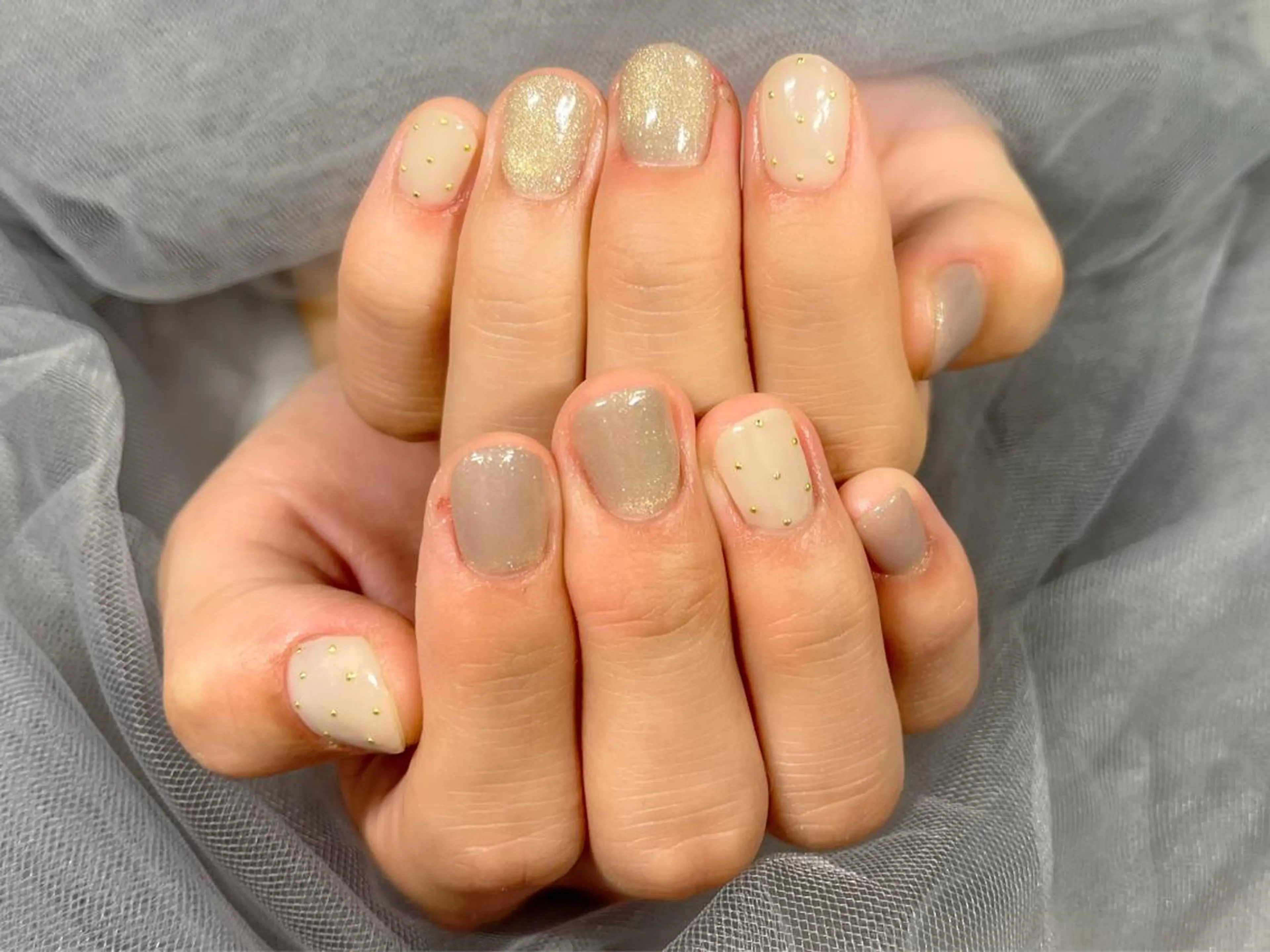 ネイル マグネットネイル ハンドネイル Nail Salon KURELLYのネイルデザイン
