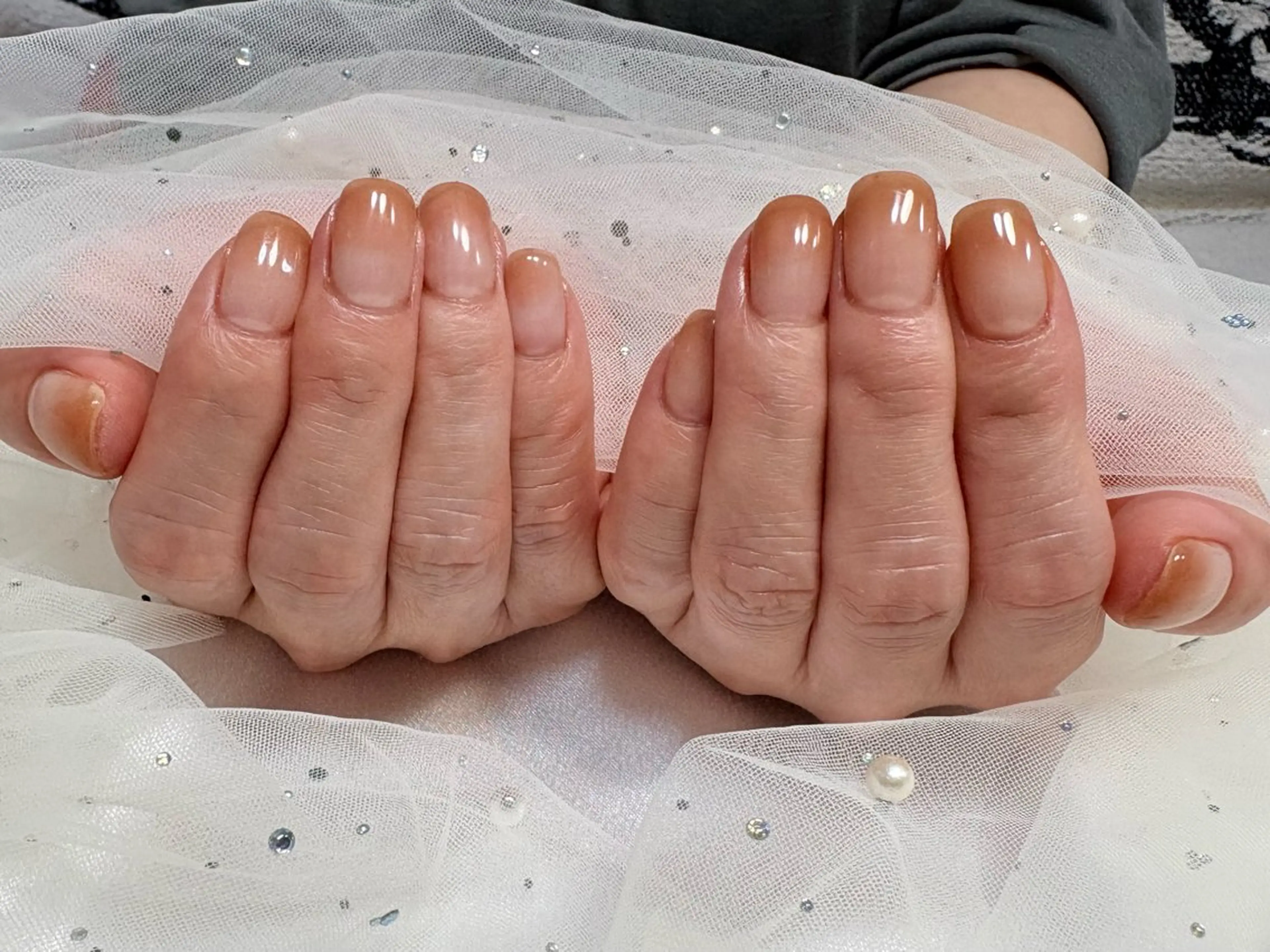 ネイル フットネイル ジェルネイル グラデーション ラメ(グリッター) マグネットネイル ハンドネイル ハンドケア ♡Bivi♡自爪に 優しいネイルサロンのネイルデザイン