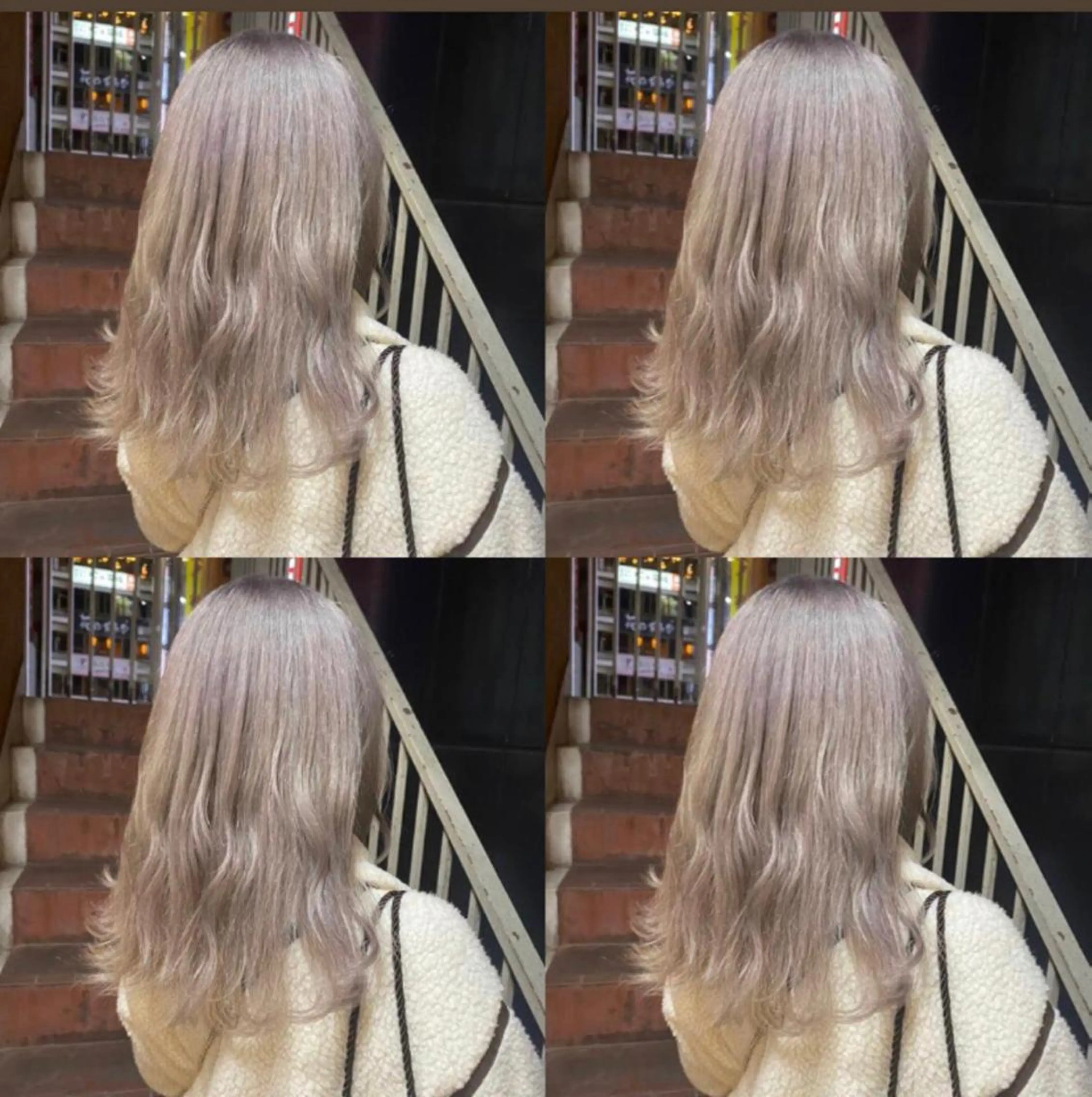 セミロング カラー レイヤー×髪質改善 マネージャー安藤光司のヘアスタイル