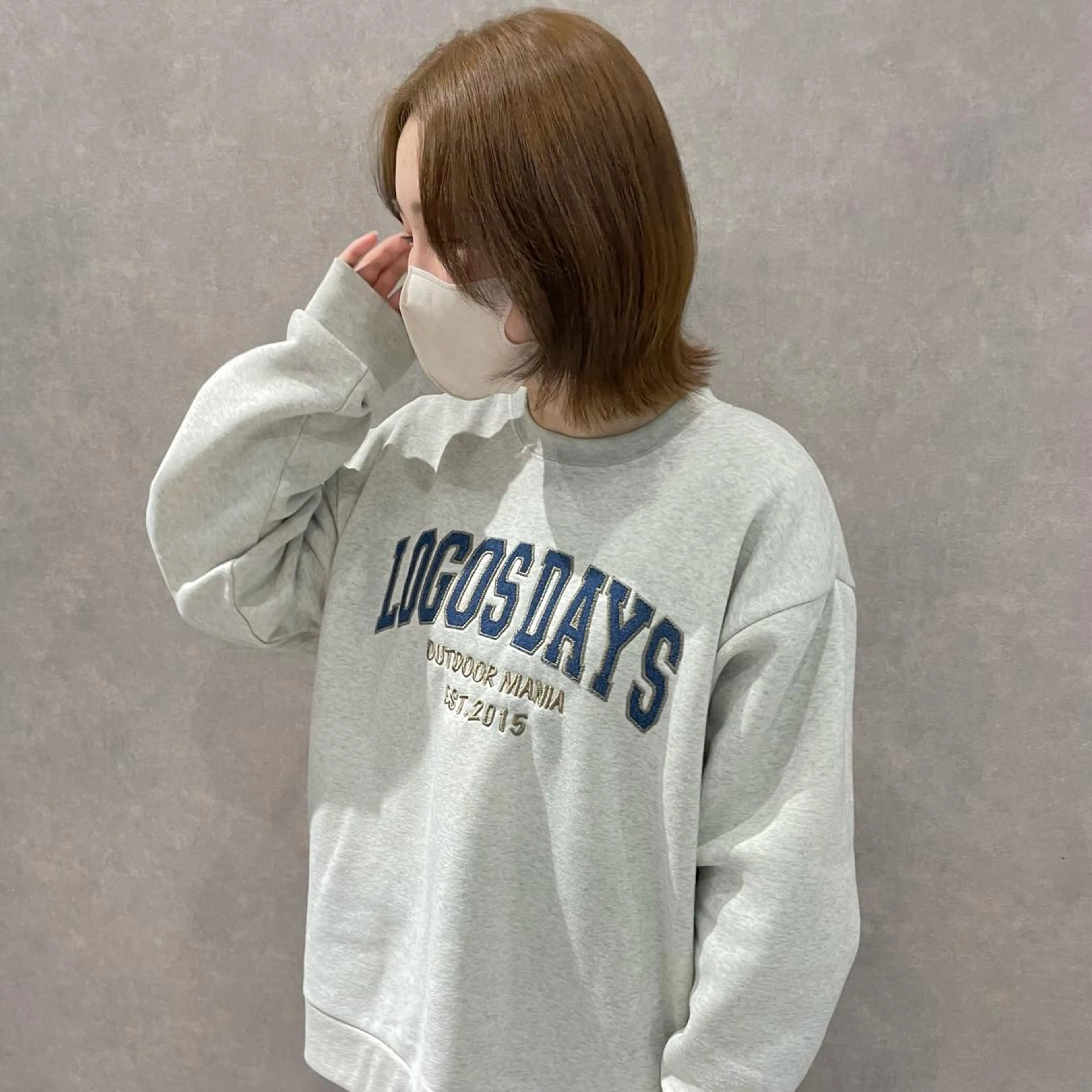 ミディアム カラー はちすか るかのヘアスタイル