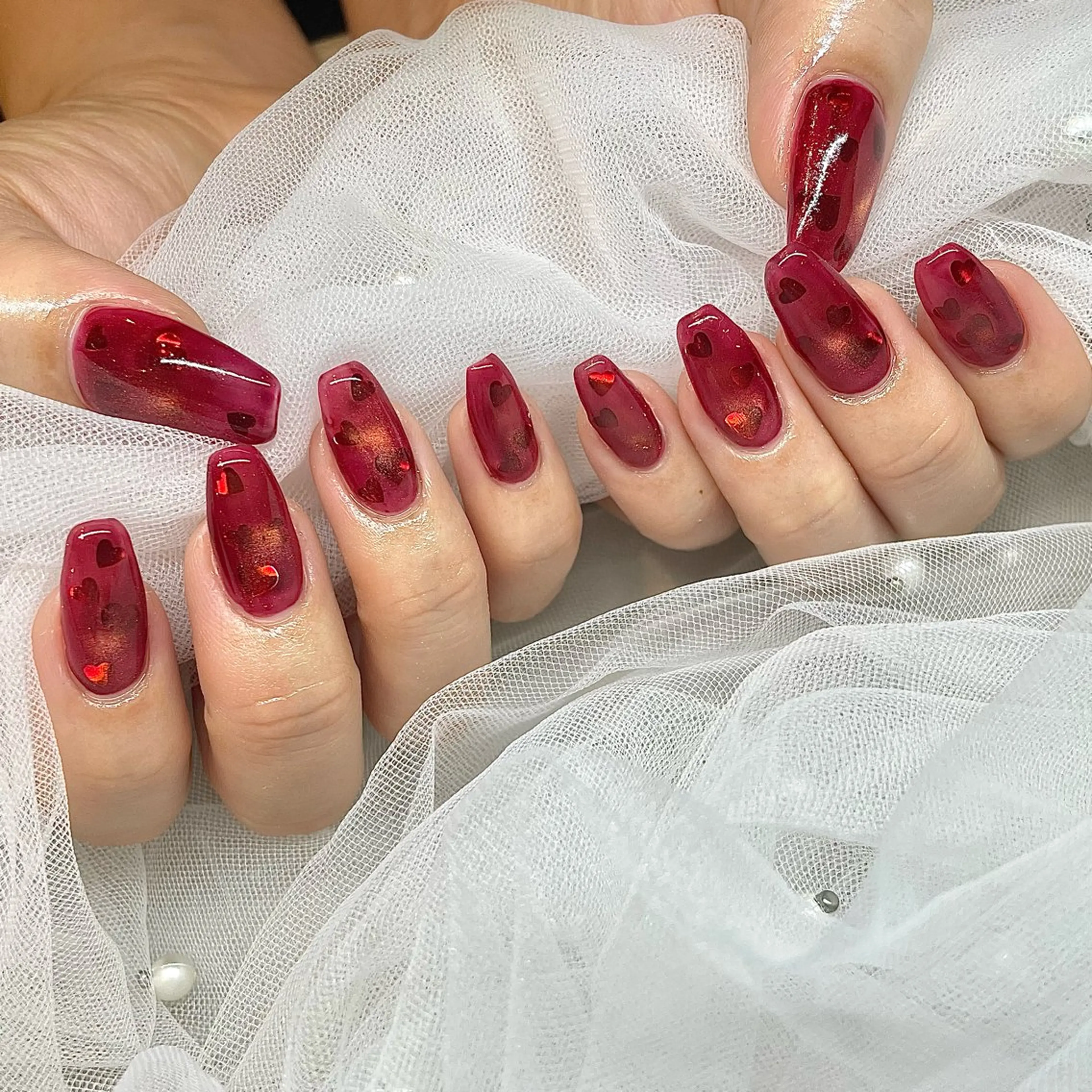 ネイル ハンドネイル Cleo 中目黒店 akariのネイルデザイン