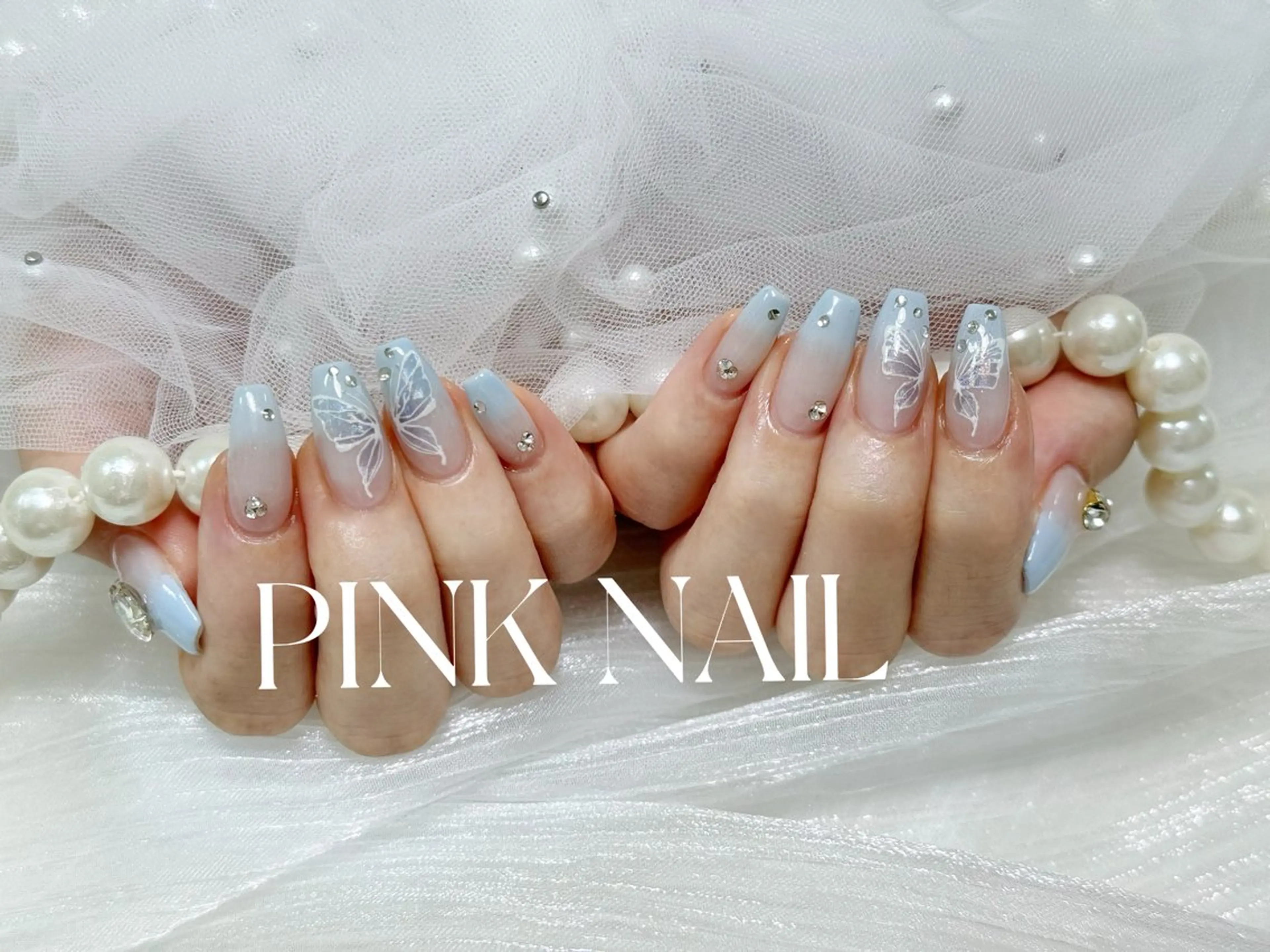 ネイル ハンドネイル pink nailのその他イメージ