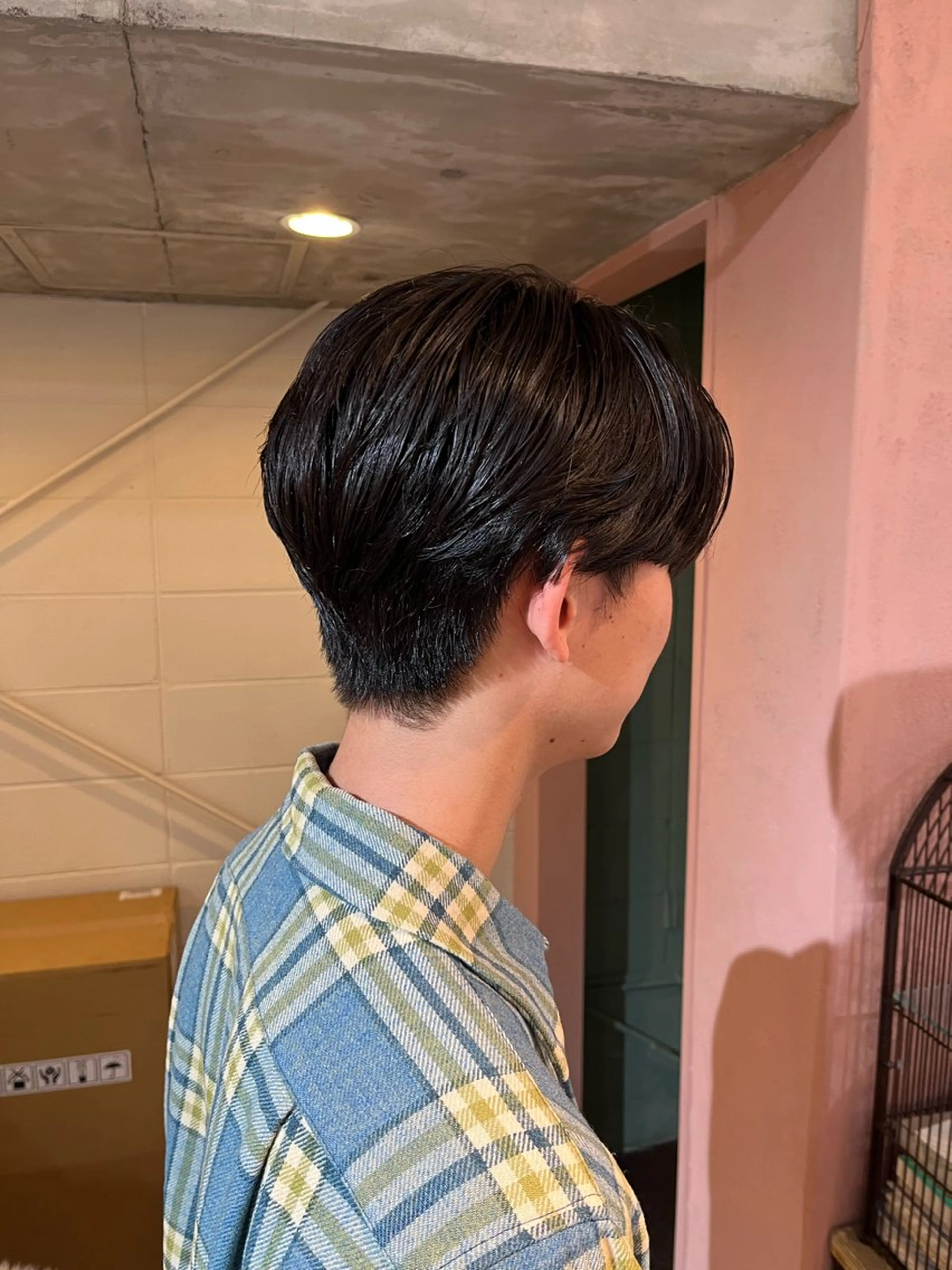 ショート パーマ メンズ メンズパーマ Junmi/ﾁｶｼﾂ /堀江のヘアスタイル