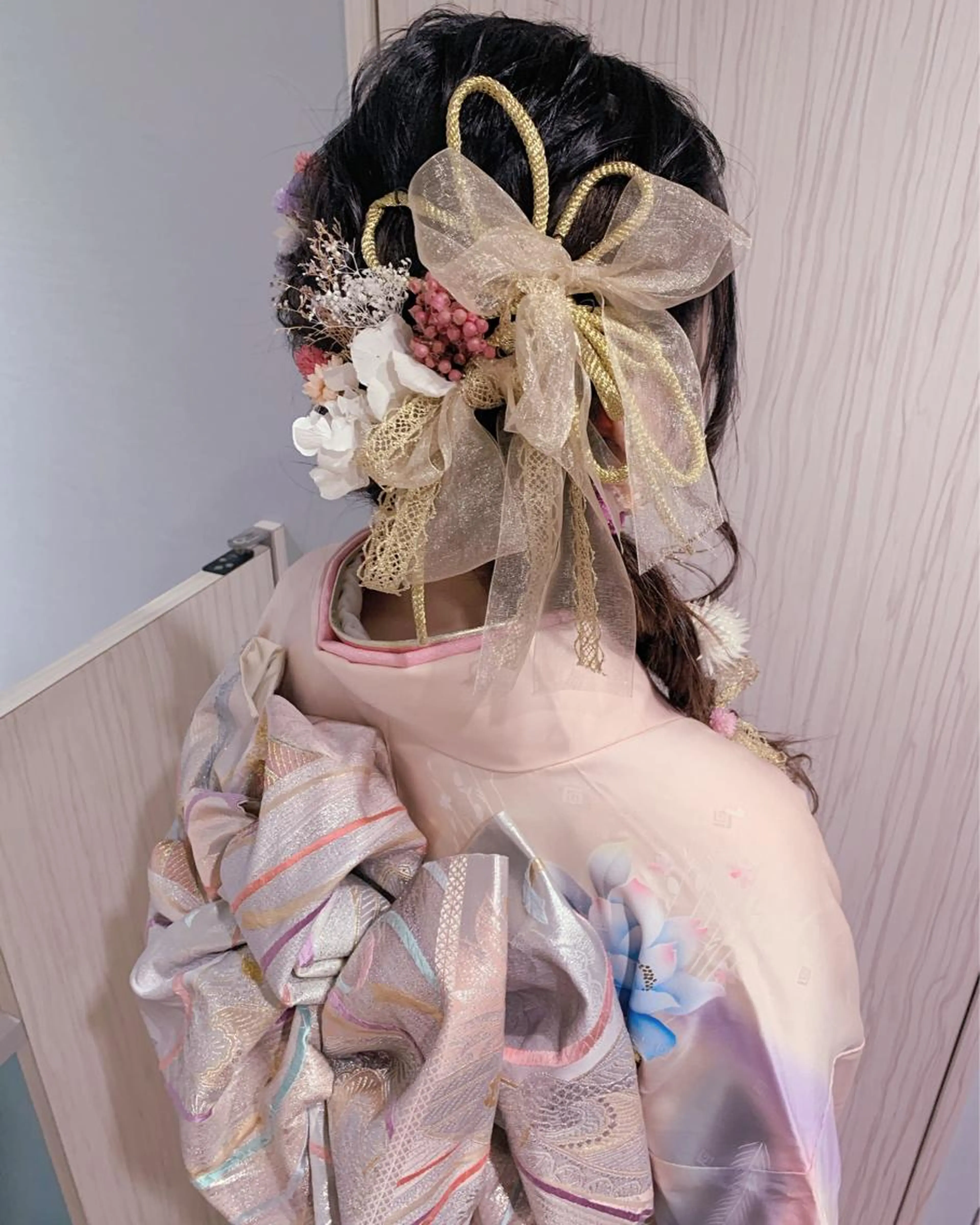 🩰振袖着付け＋ヘアセット🧴の写真