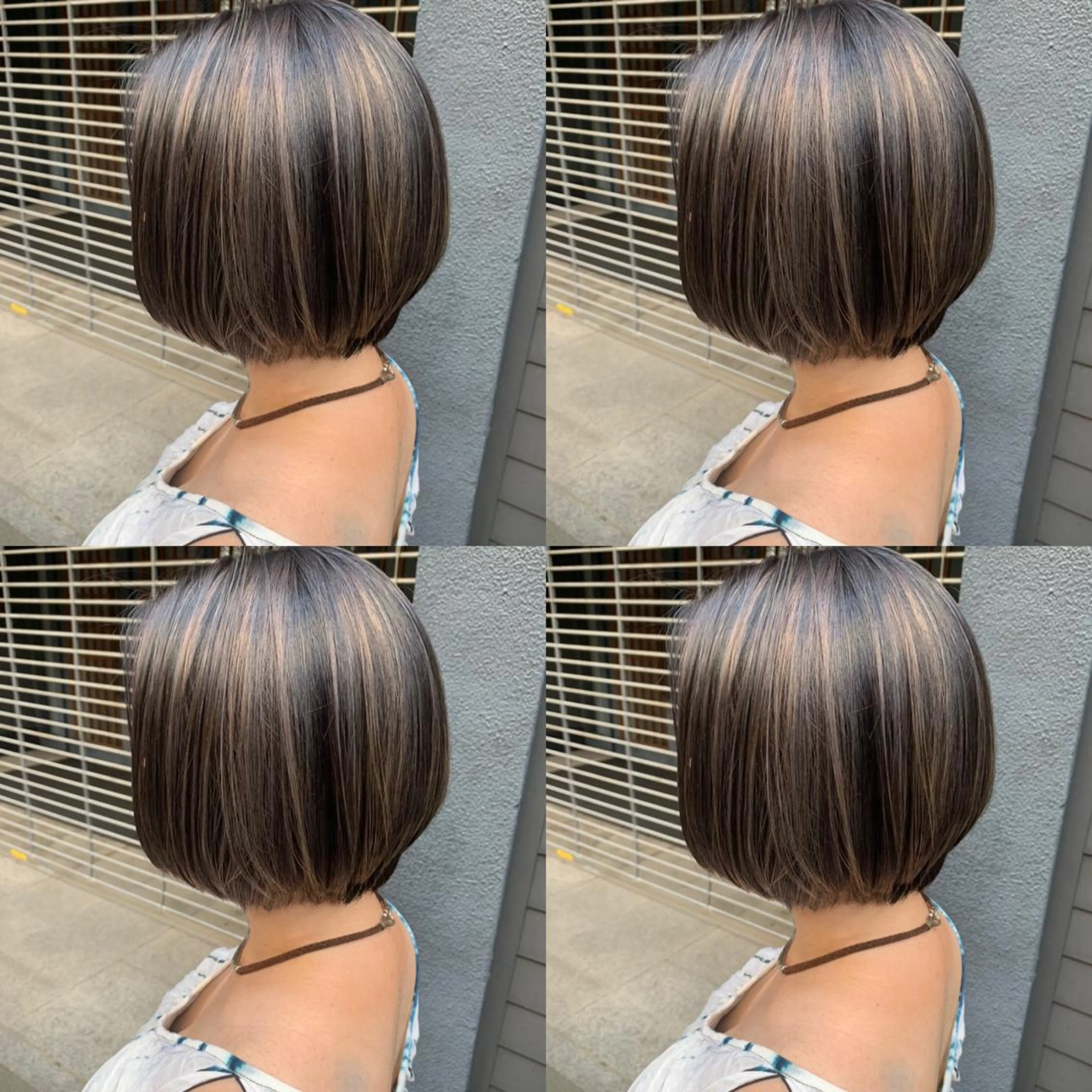 ショート ハイライト ✨髪質改善✖︎顔周り レイヤー✨ナカムラのヘアスタイル