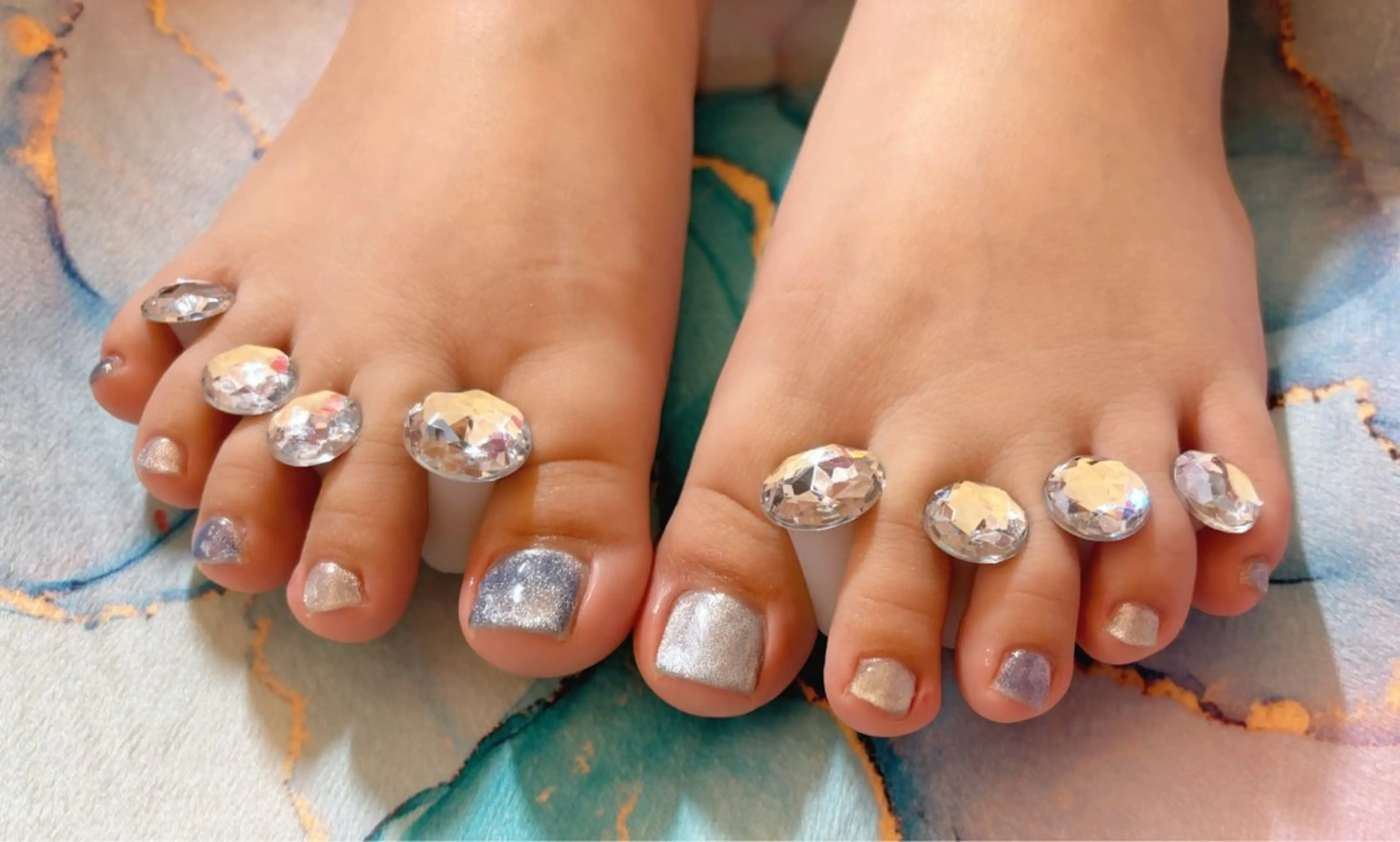 ネイル フットネイル マグネットネイル フットネイル Nail Salon macherieのネイルデザイン