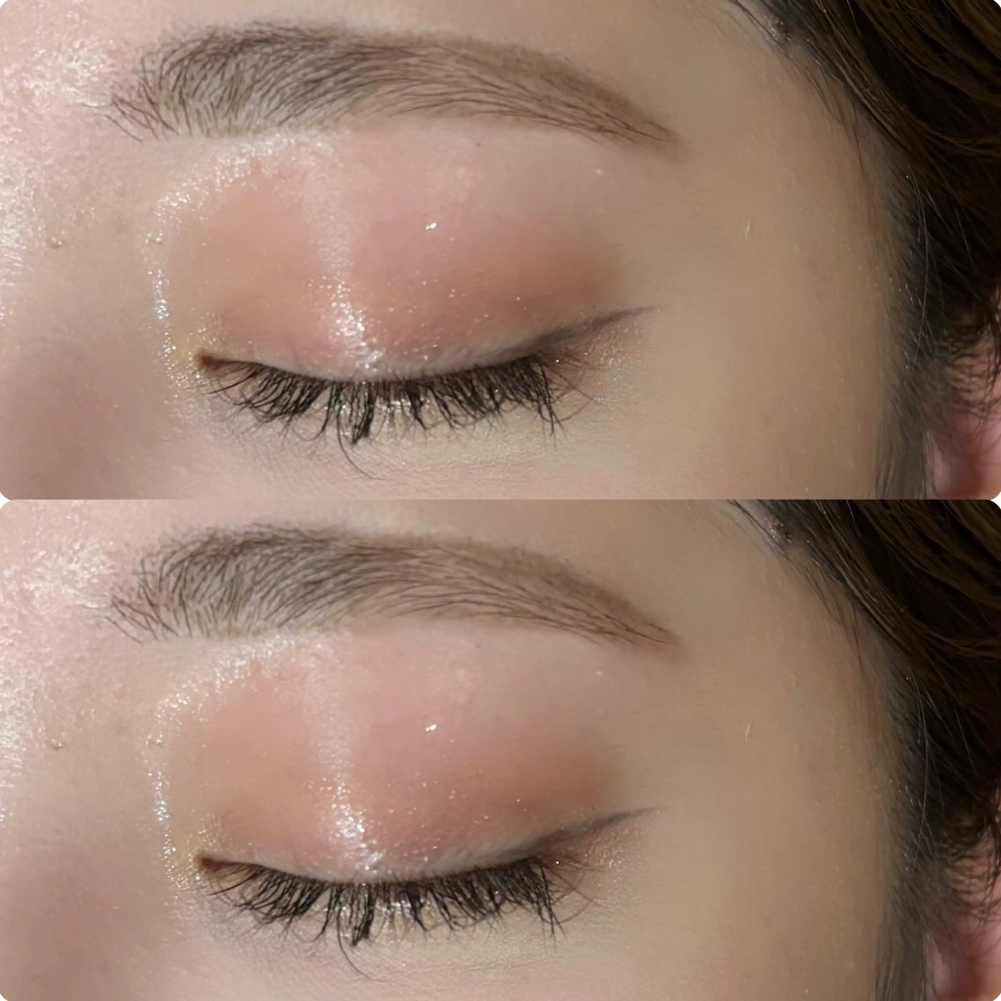 アイブロウ meguru／マツパ ／マツエク／束感のマツエク・マツパデザイン