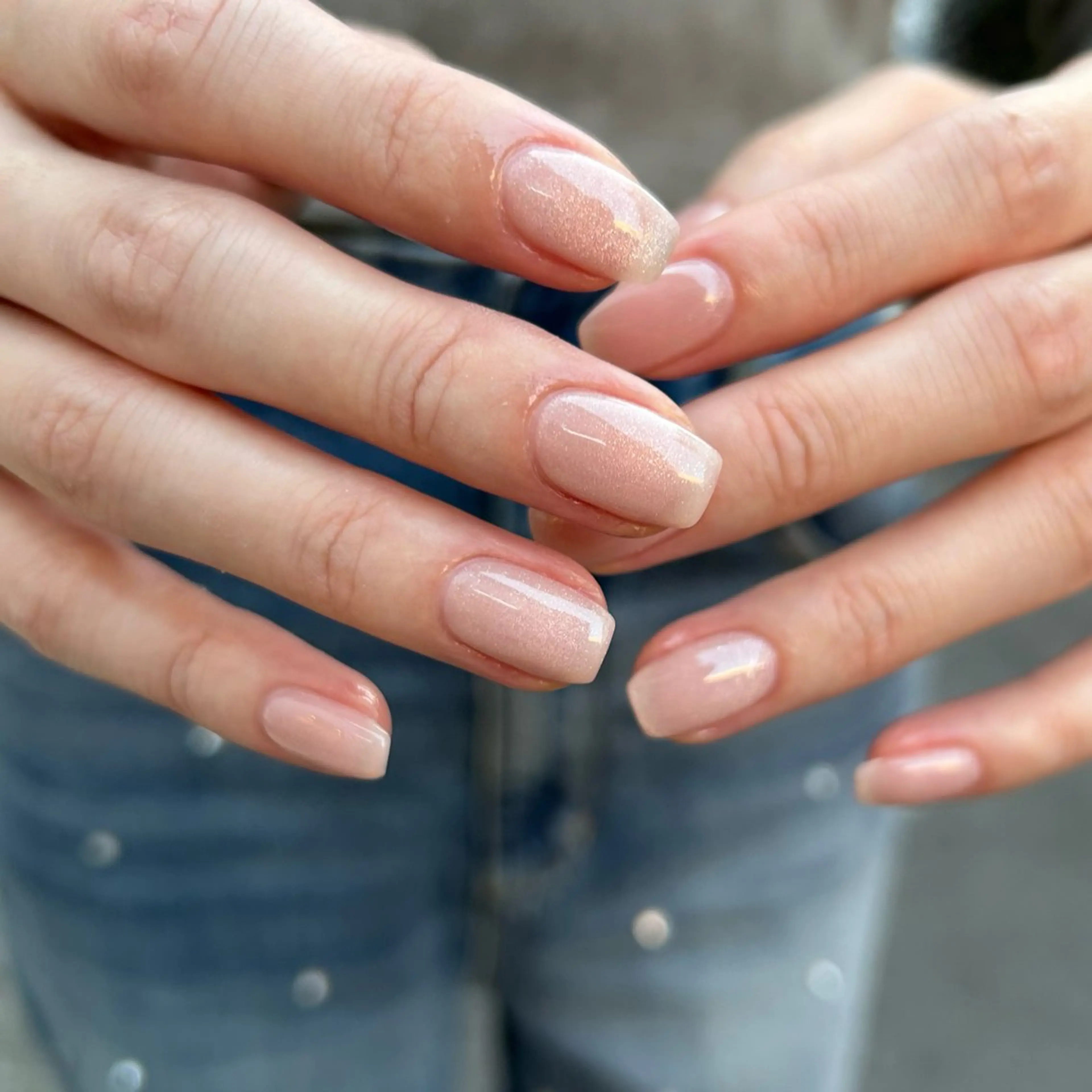 ネイル ワンカラーネイル Yumi シンプルネイルのネイルデザイン