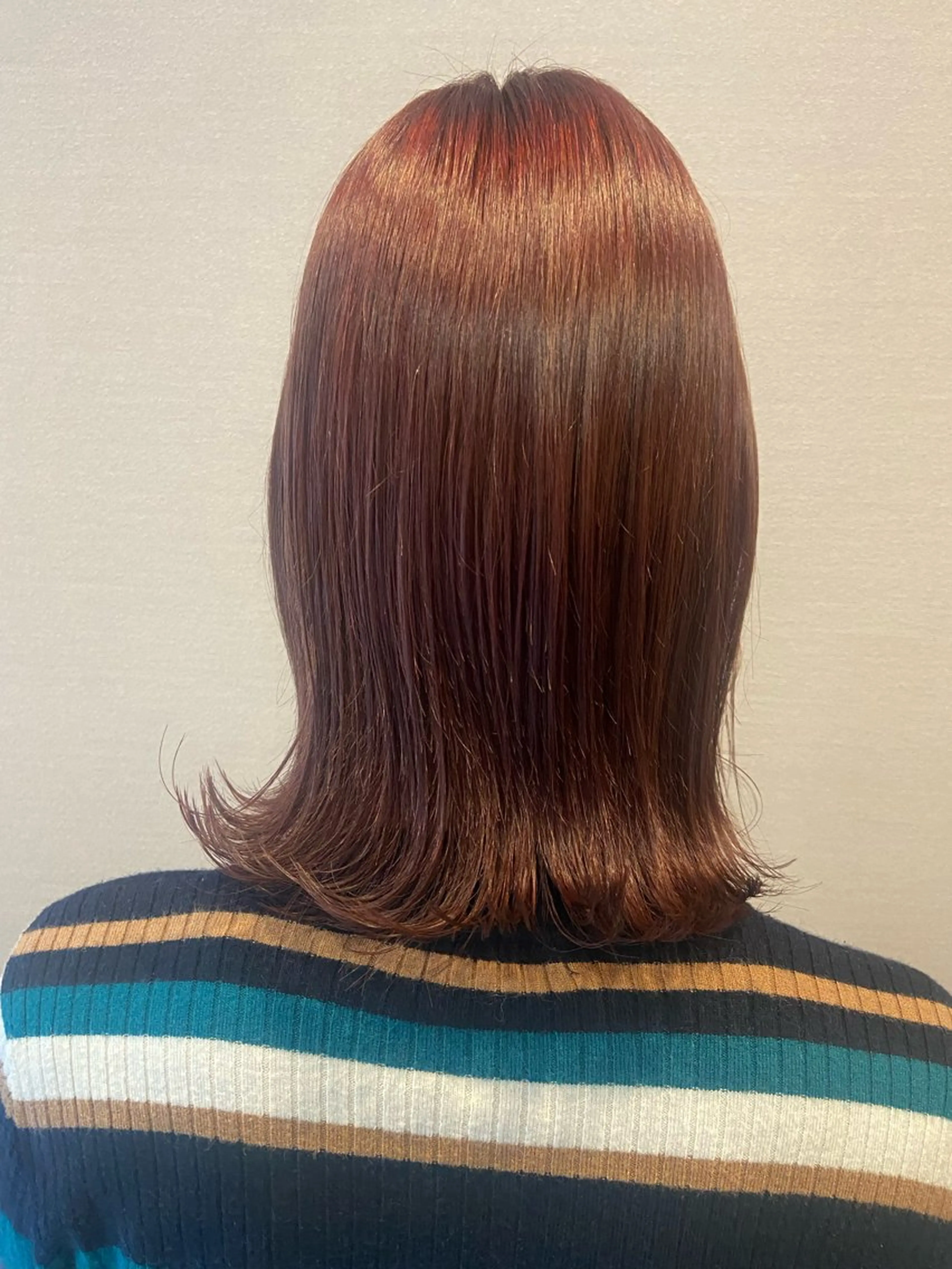 セミロング HAIR SALON TLP所属・都甲 純花のヘアスタイル