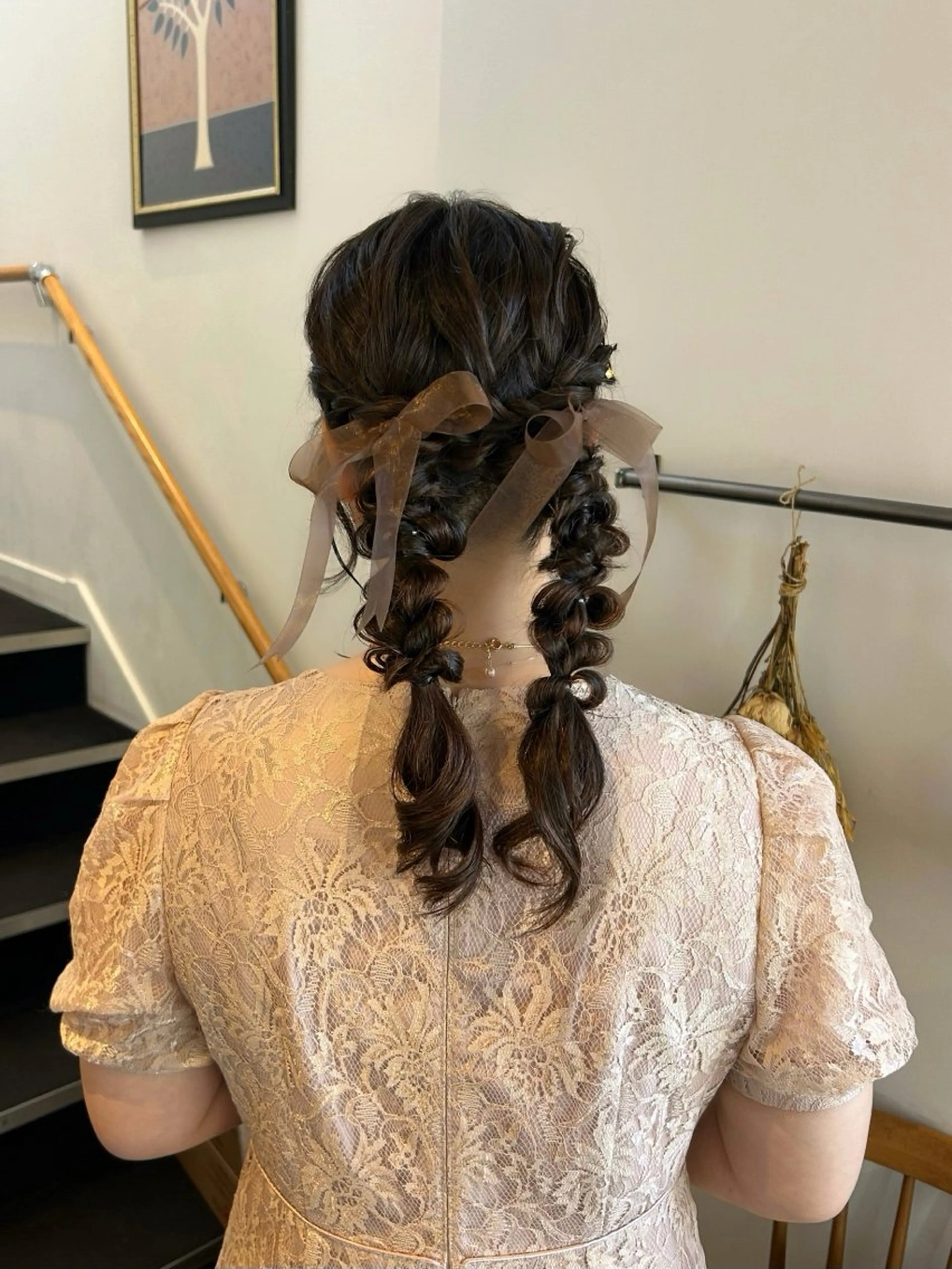 ロング ヘアアレンジ ヘアセット lapis / soraのヘアスタイル