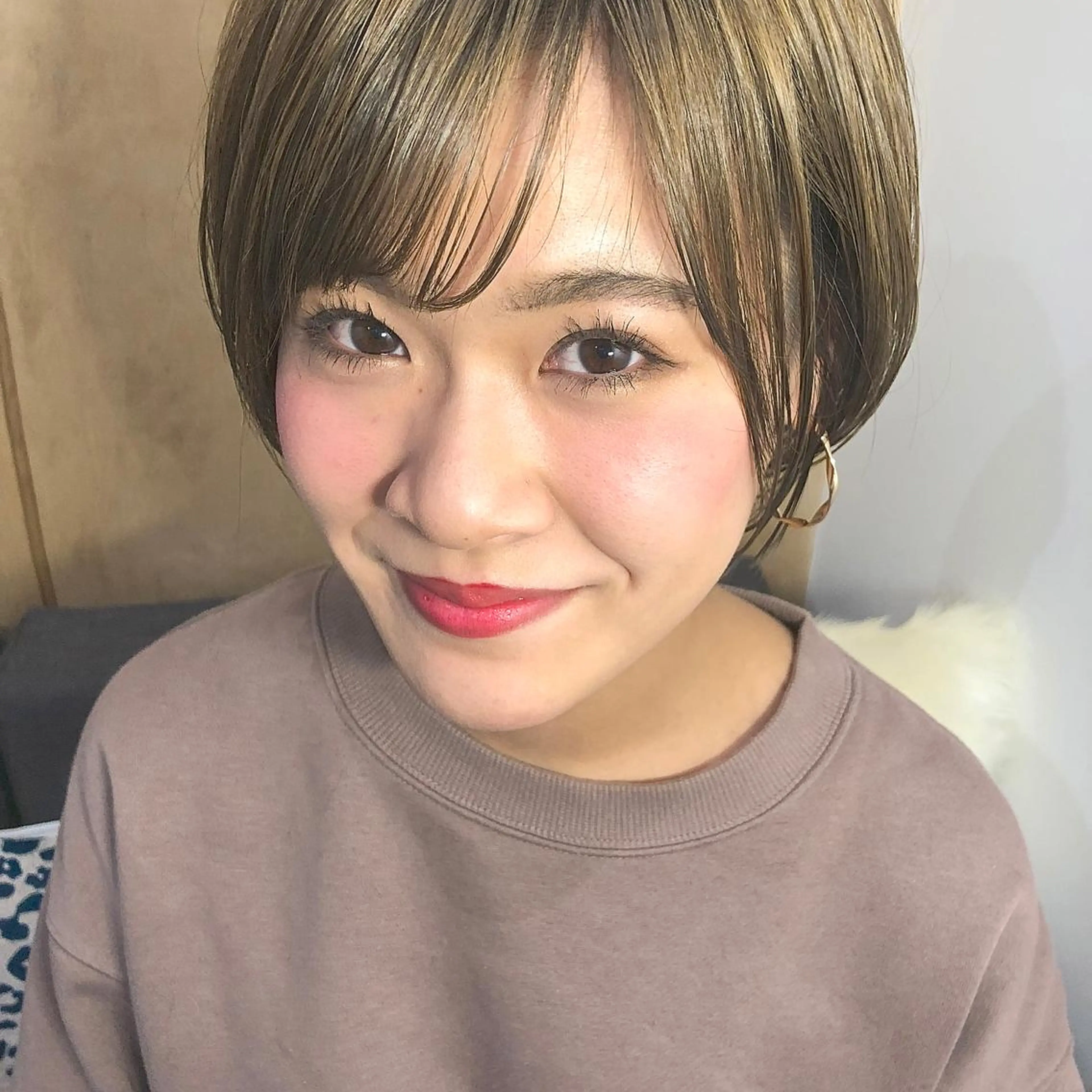 ショート ショートヘア 本間 匠のヘアスタイル