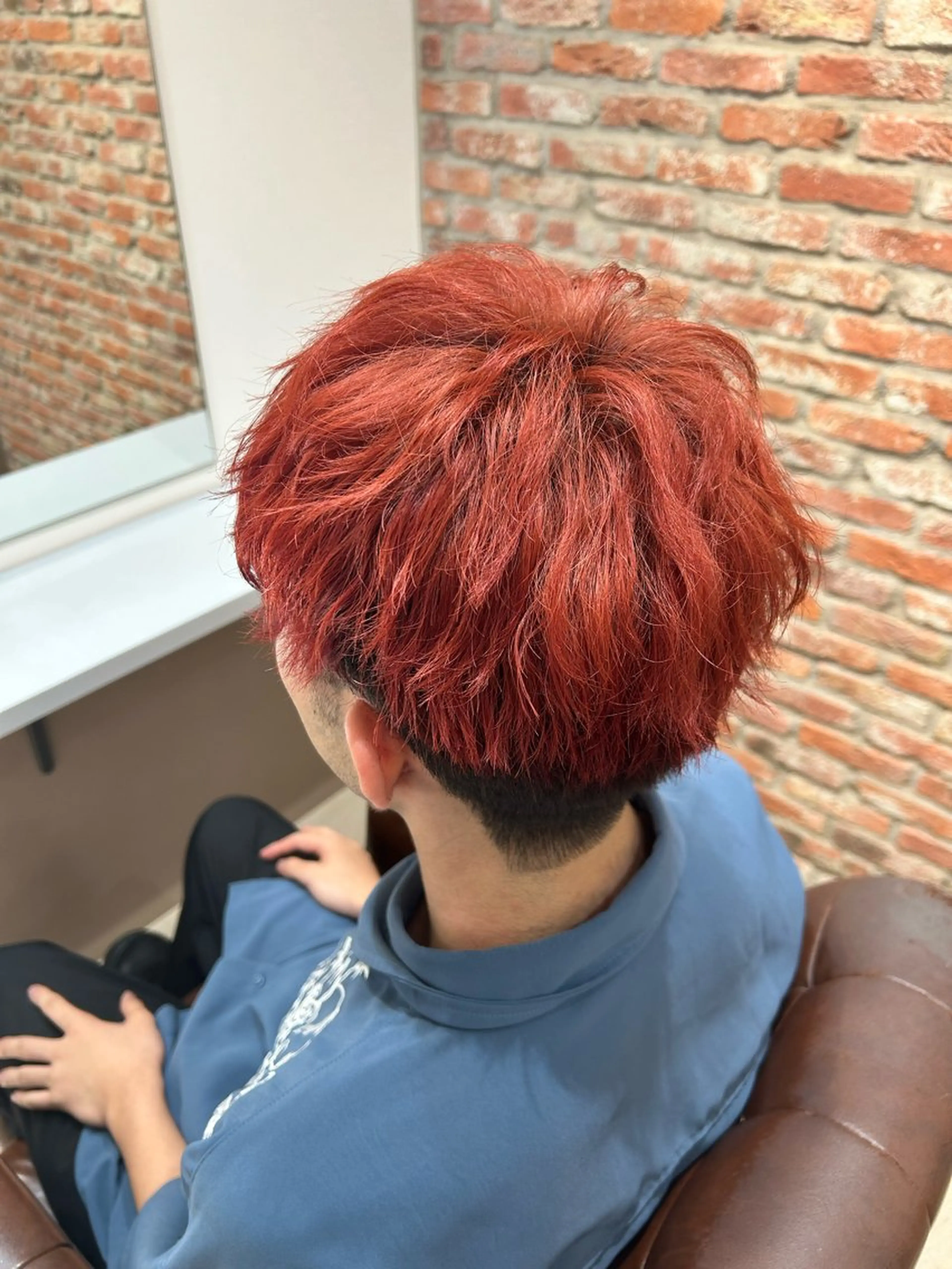 メンズカット+カラー(ブリーチ無し❌)🌹💫(⚠️注意事項をお読みください⚠️)の写真