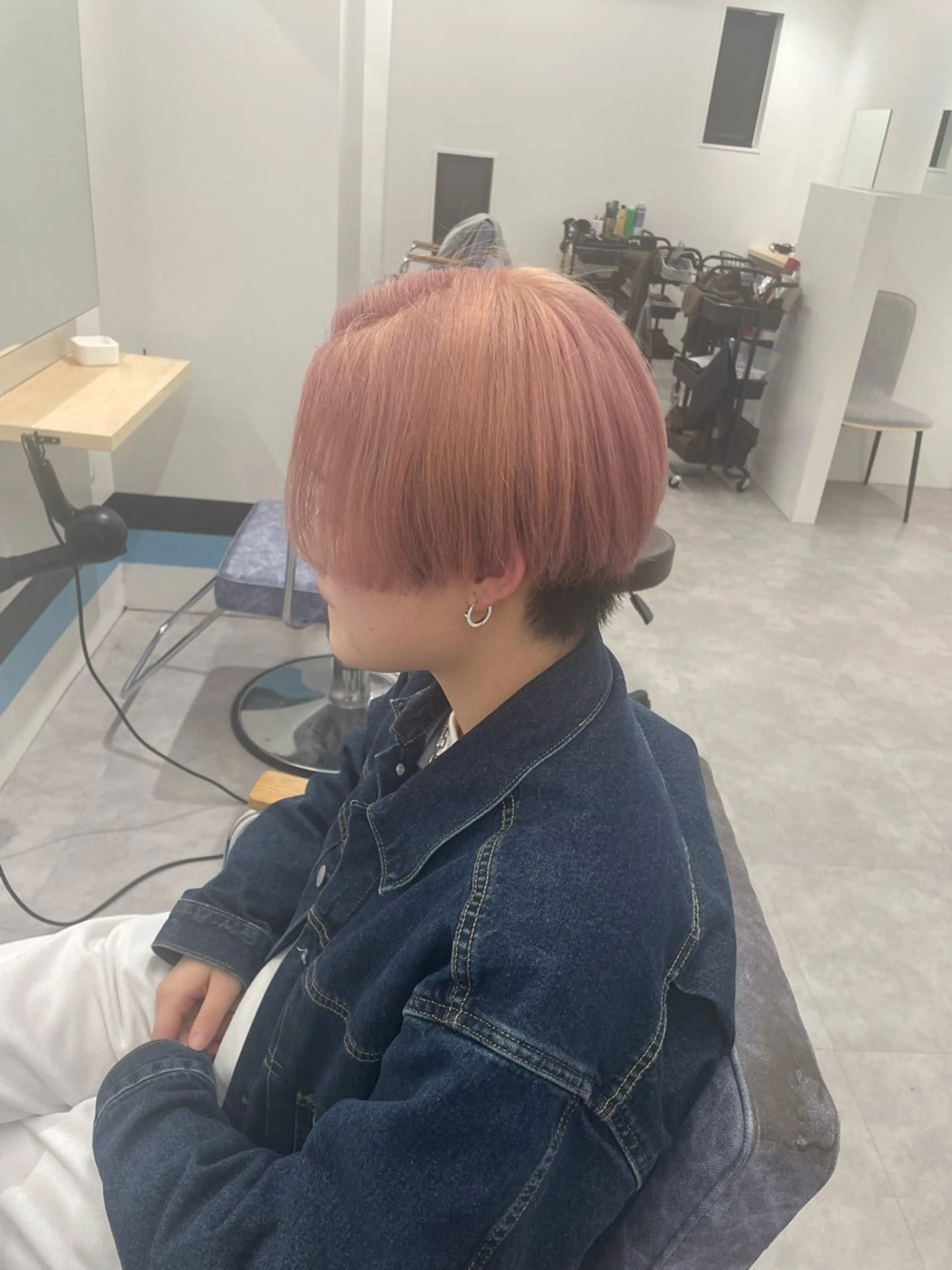 カラー ブリーチ守口 rikiyanのヘアスタイル