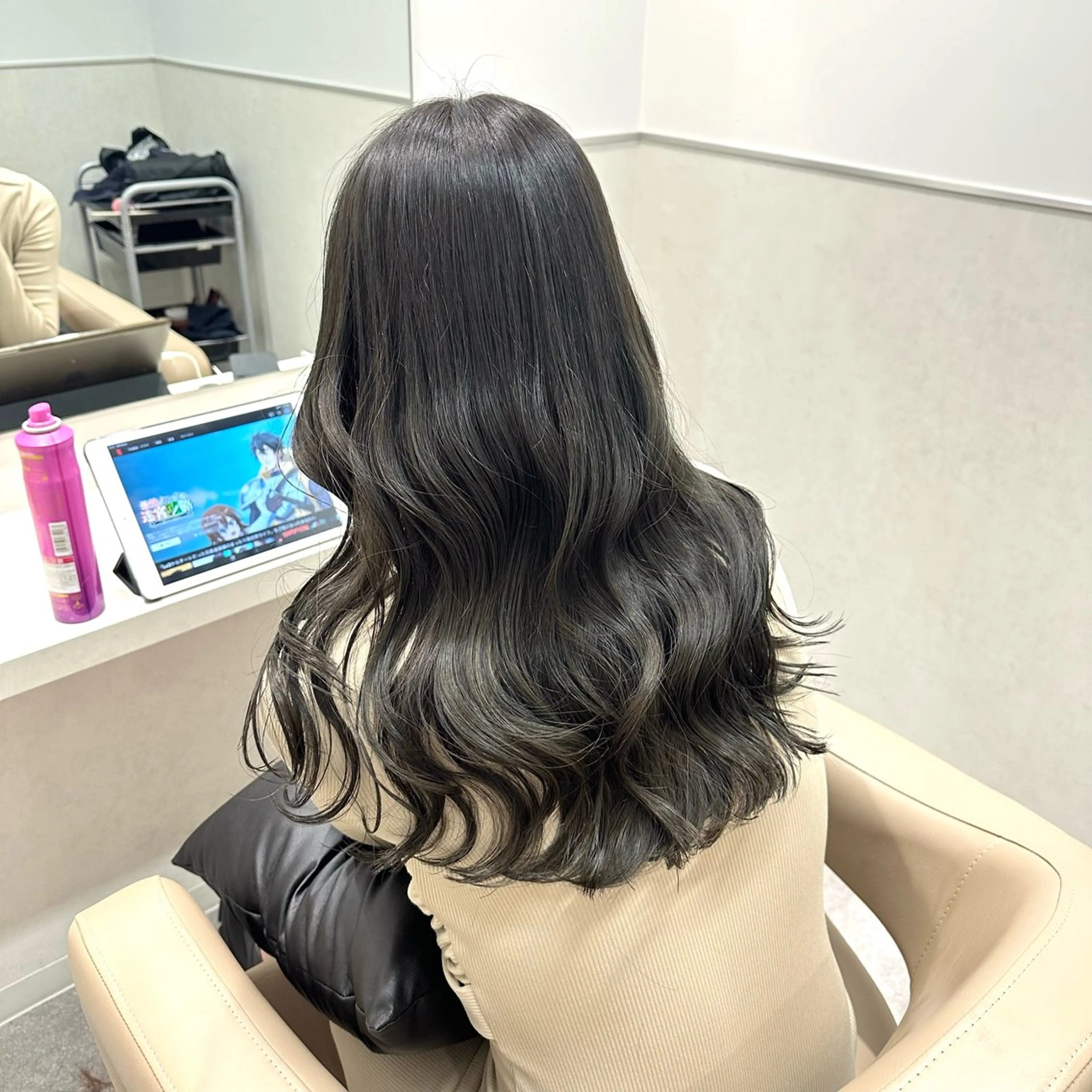 ロング カラー ヘアカラー ブリーチなしトレンド SHUSAKUのヘアスタイル