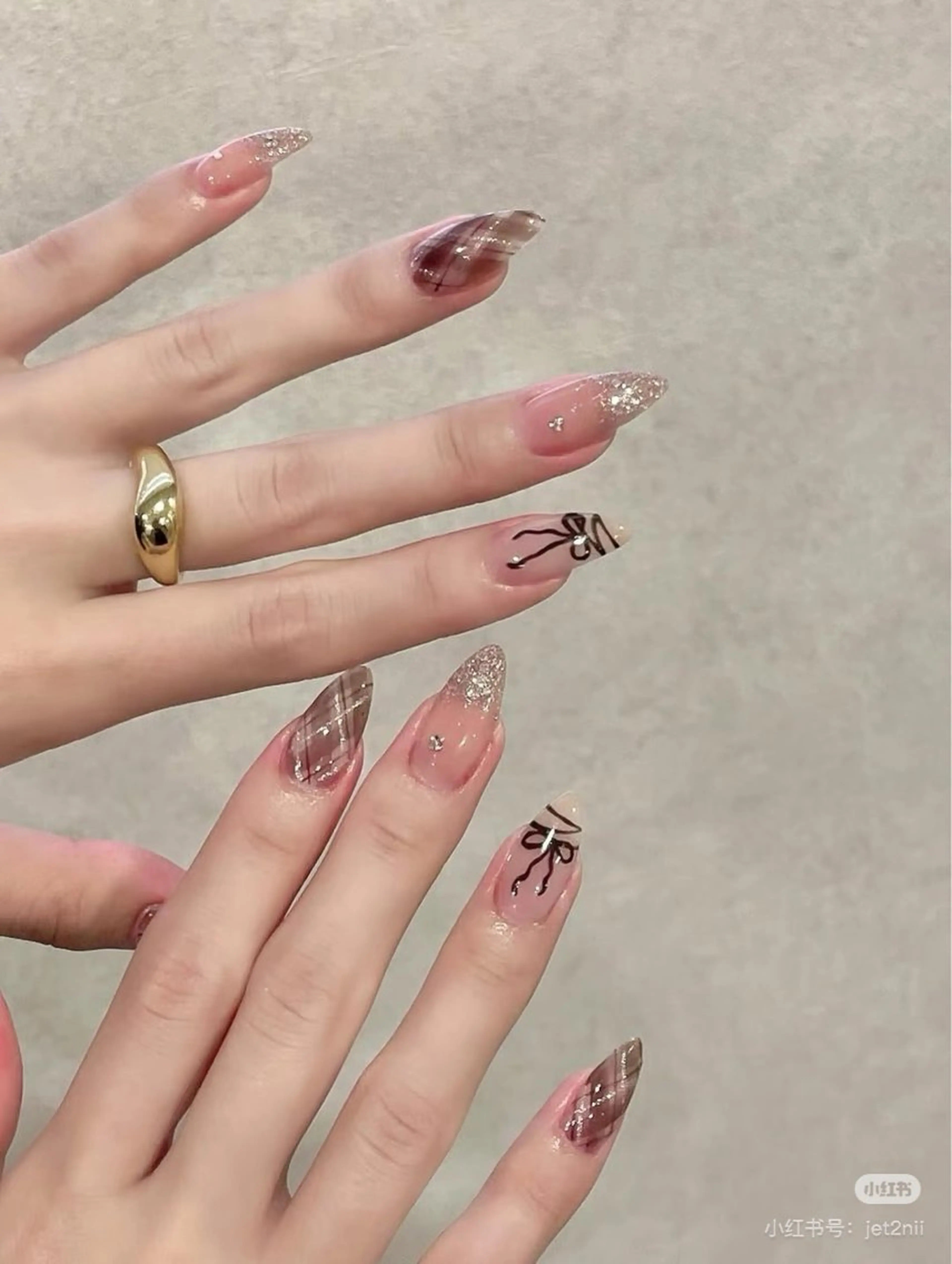 ネイル ハンドネイル ハンドケア Ui_Amor (パラジェル)のネイルデザイン