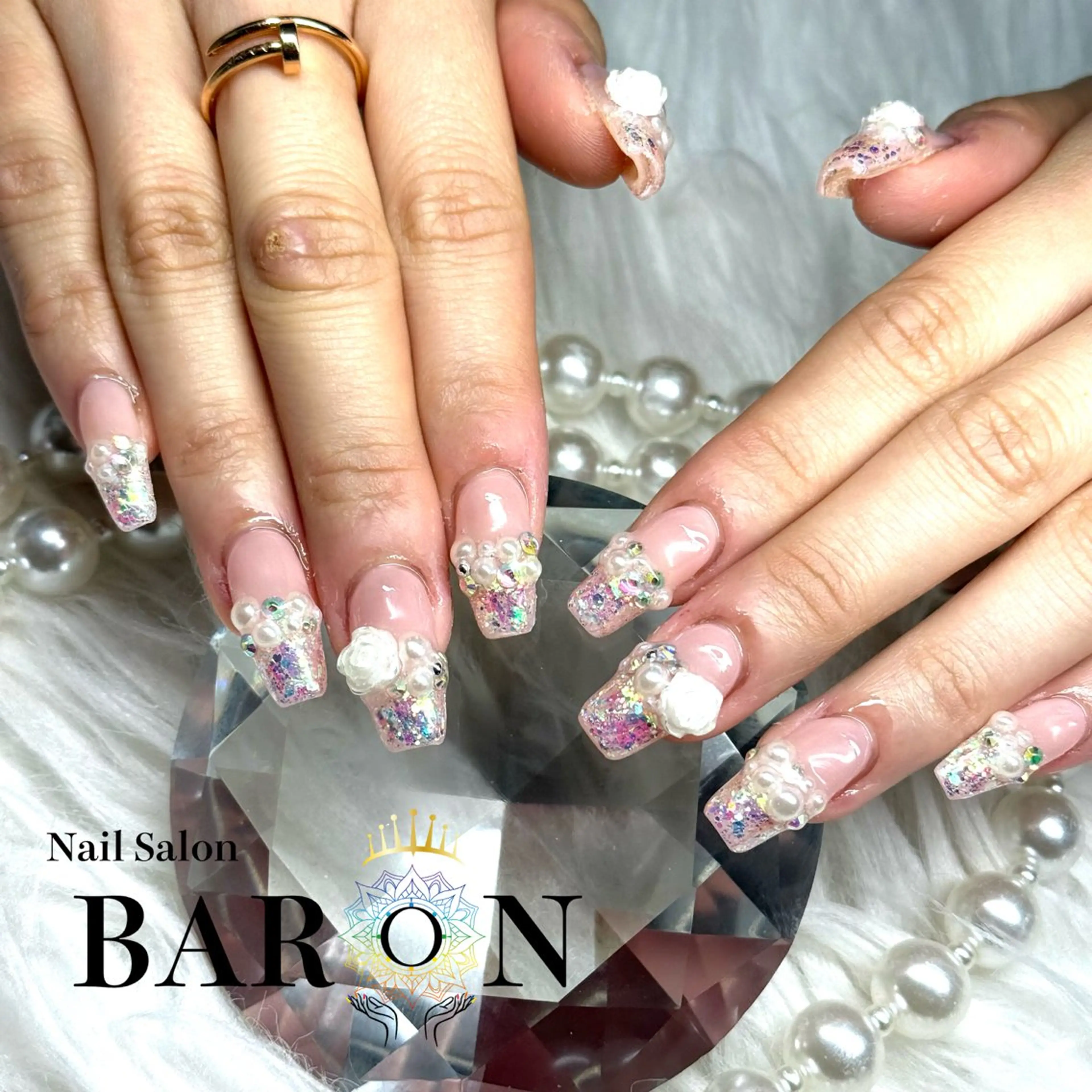 ネイル ハンドネイル BARON本厚木店 🐹RIN🐹のネイルデザイン