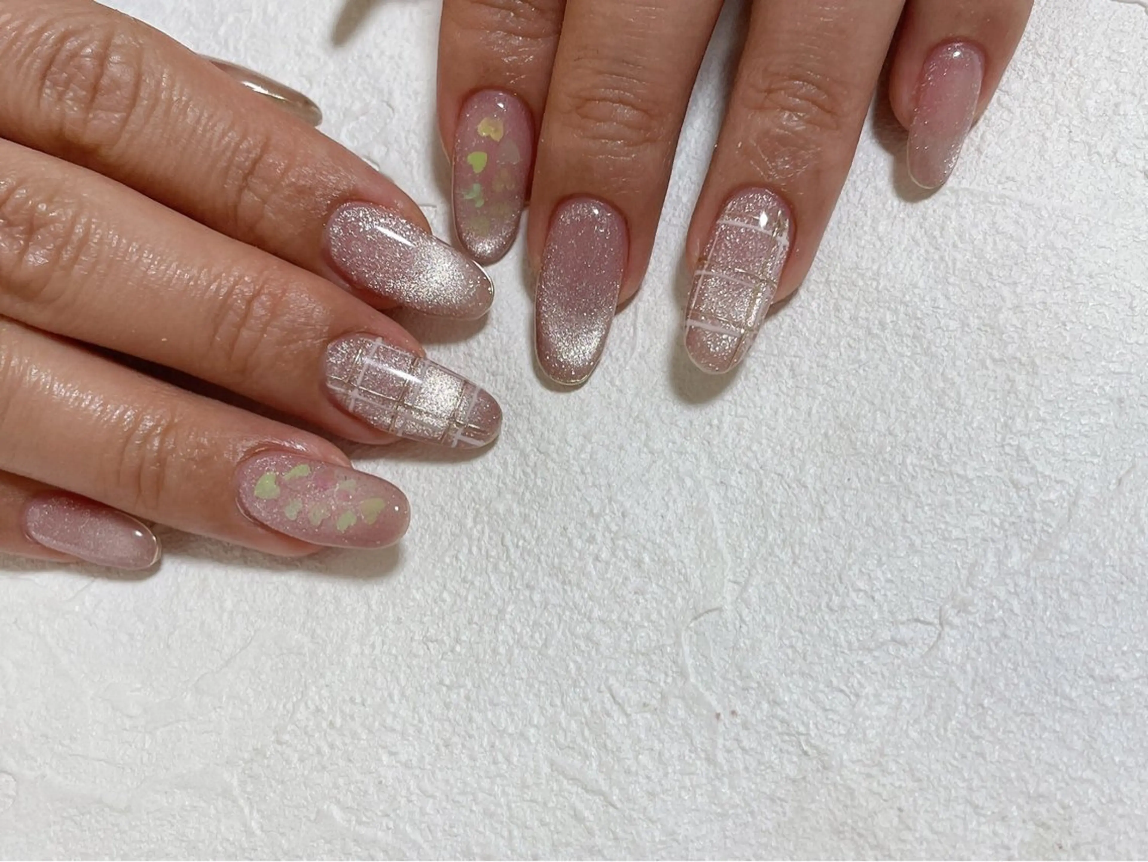 ネイル ジェルネイル 韓国ネイル マグネットネイル メンズネイル パラジェル kiki nail &brow二子玉川の眉毛・アイブロウイメージ