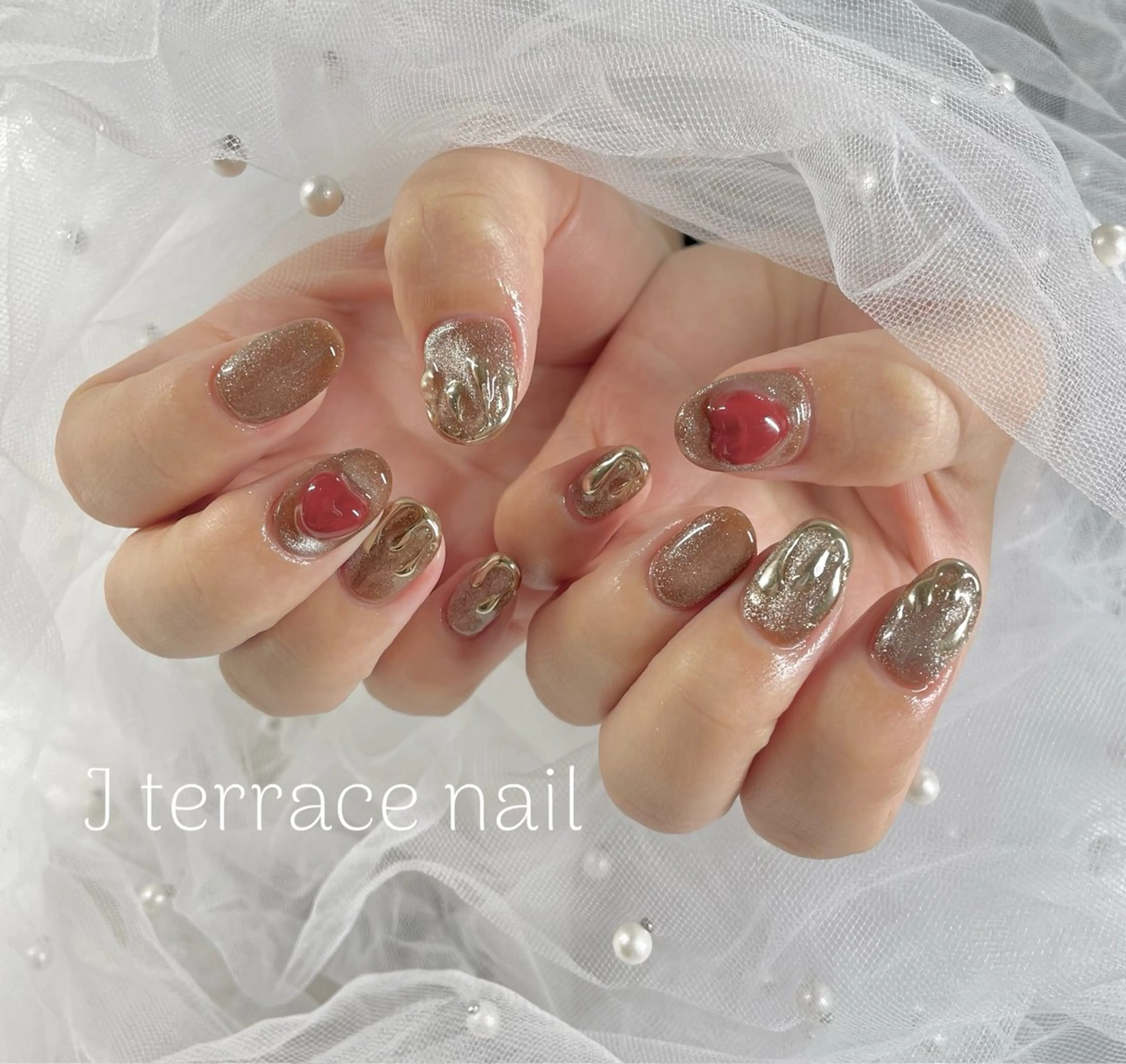 ネイル ジェルネイル J terrace Nailのネイルデザイン