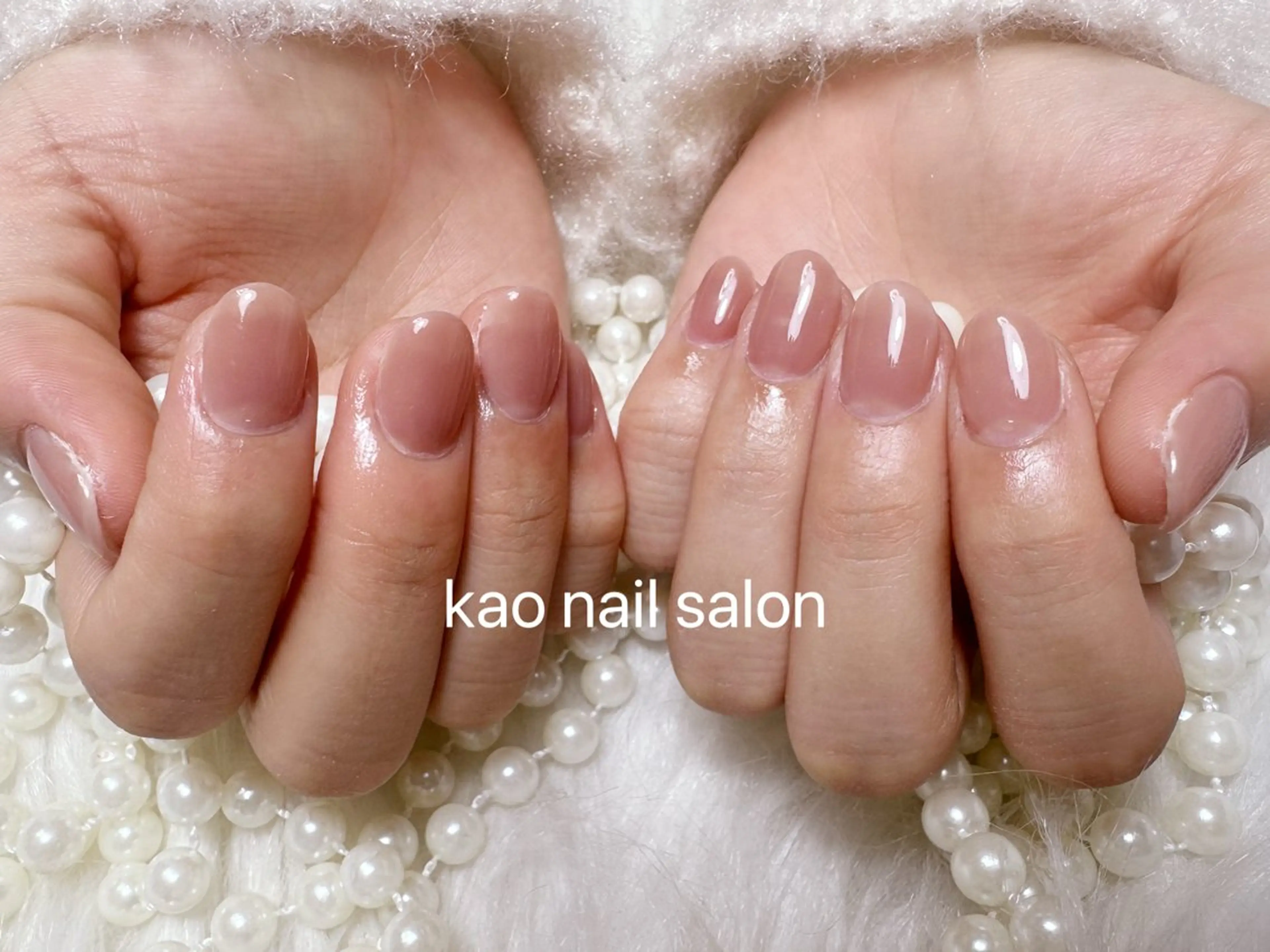 ネイル ハンドネイル kao nail マグネット/長さだしのネイルデザイン