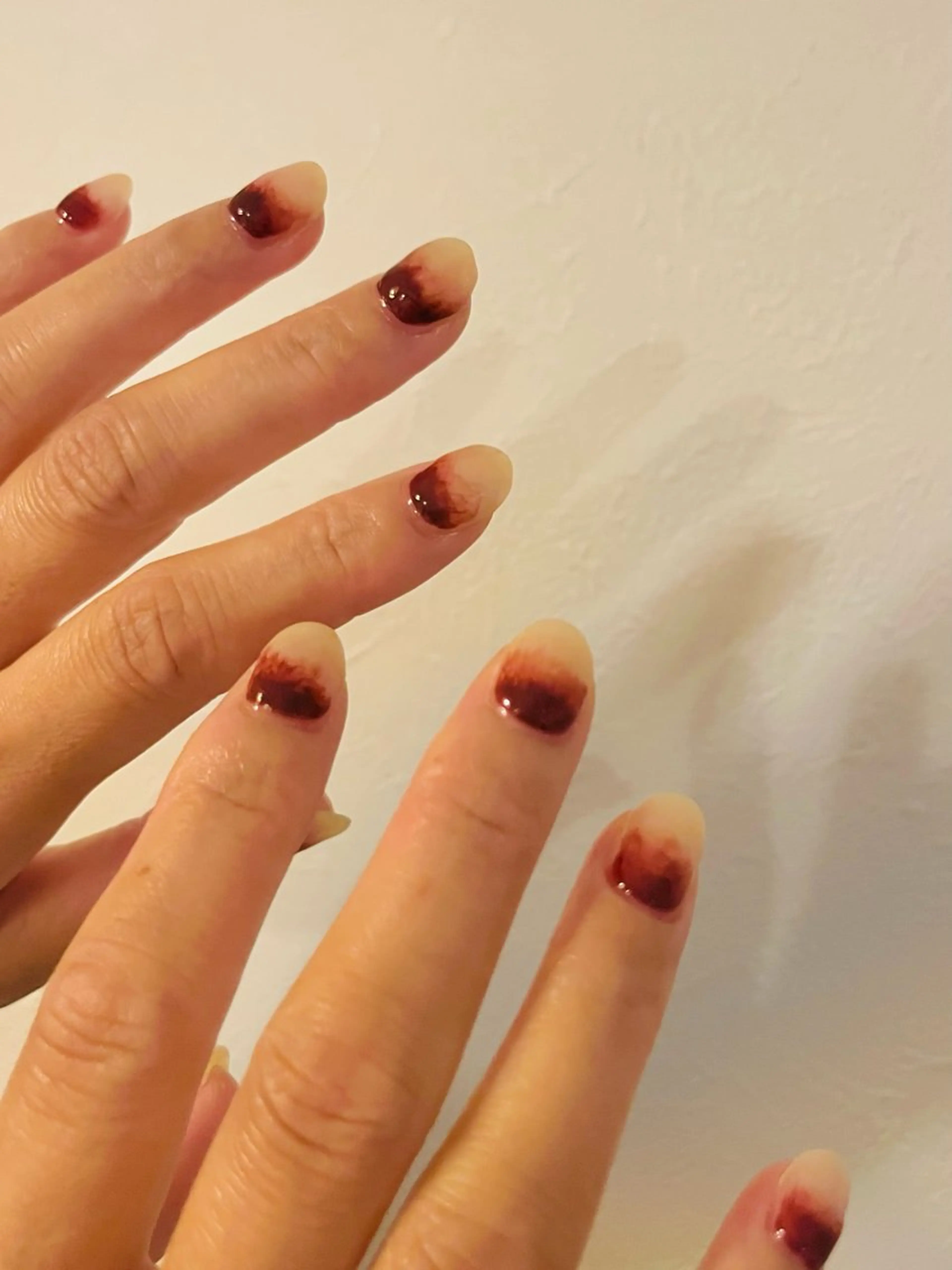 ネイル グラデーション ハンドネイル Hum nail  roomのネイルデザイン