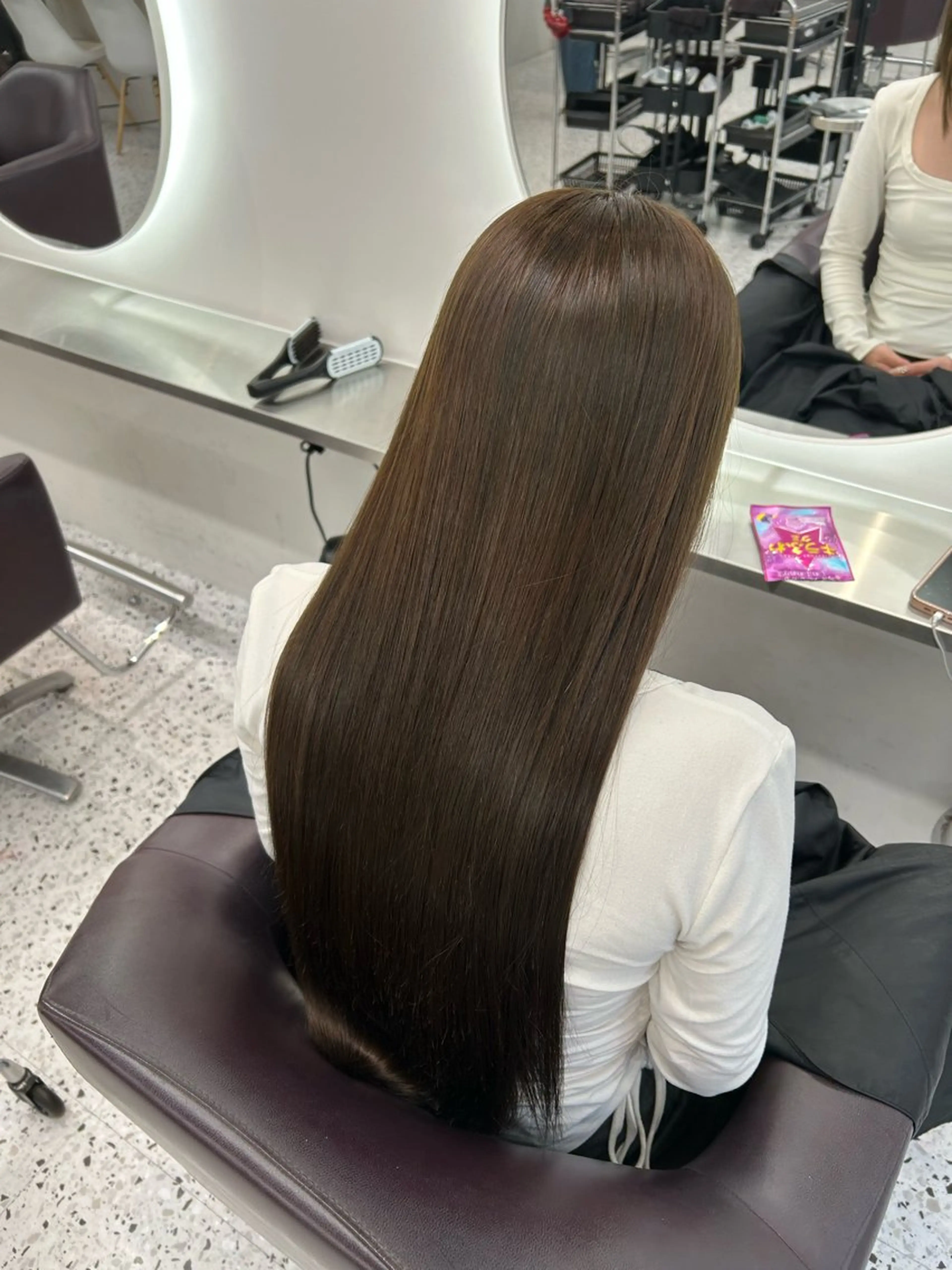 ロング カラー ヘアアレンジ グレージュ arts新宿所属・🫧透明感／艶カラー 🫧Ryuseiのヘアスタイル