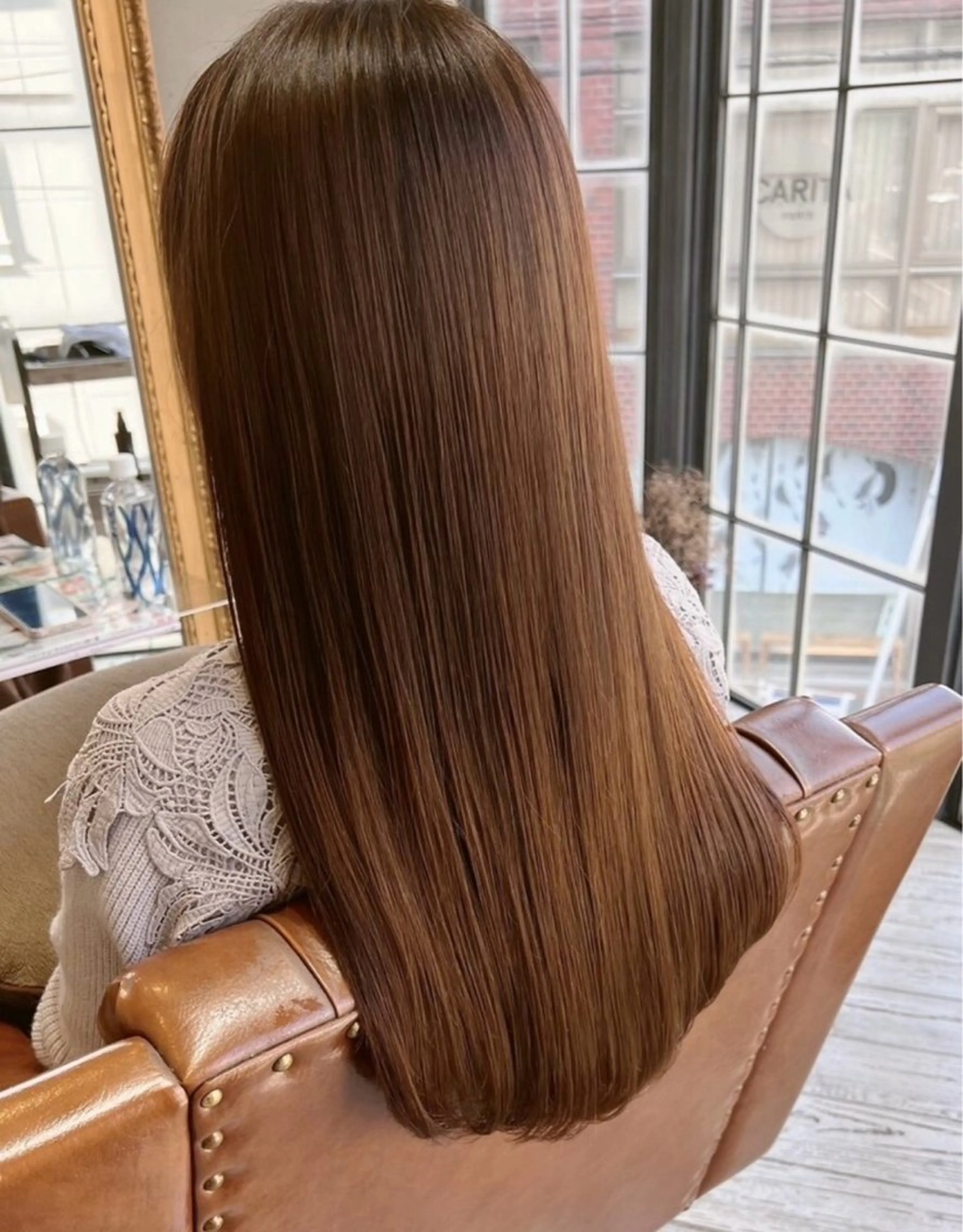 セミロング 佐藤紗代/メンズ/ 縮毛矯正のヘアスタイル