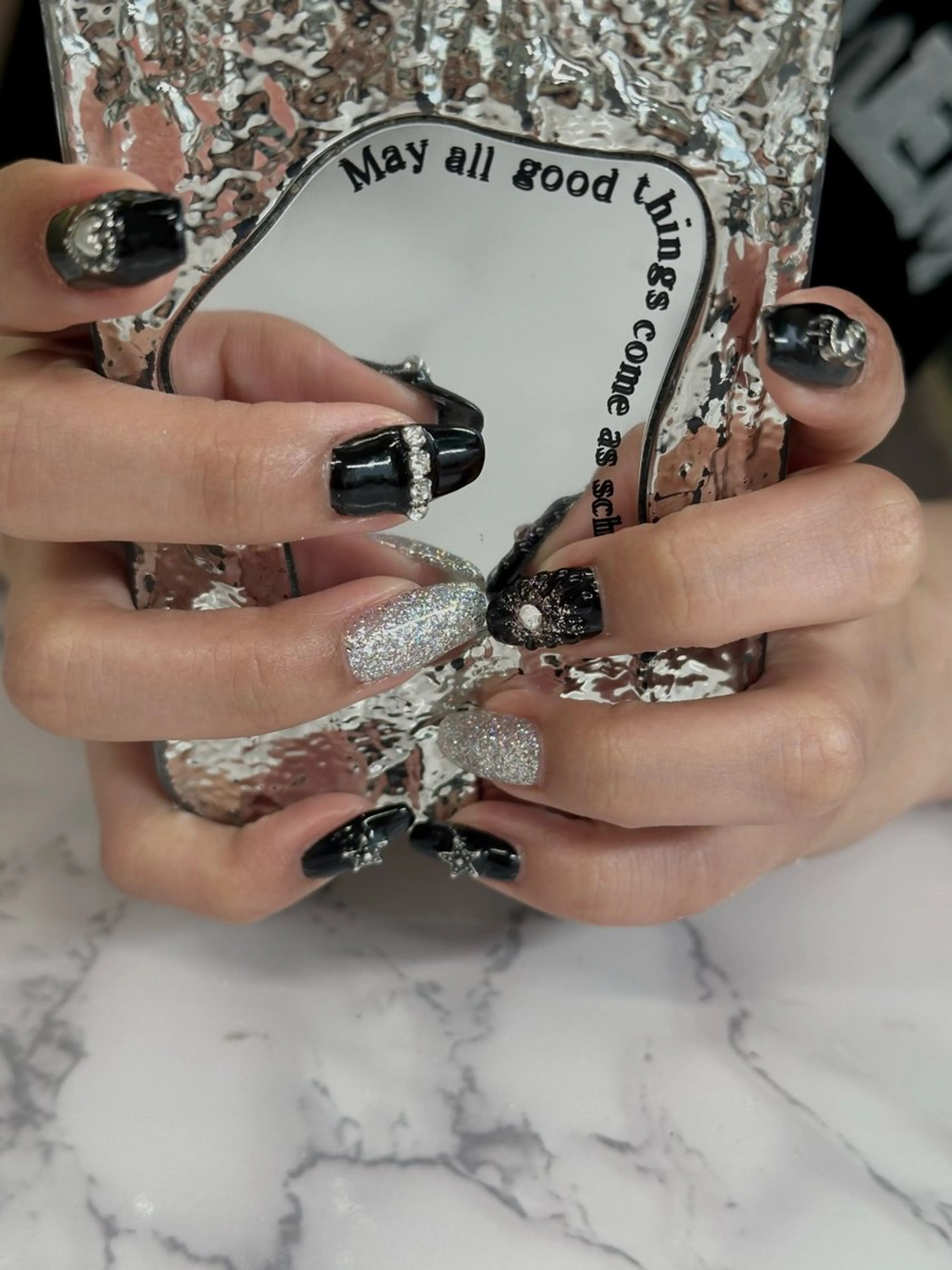 ネイル ハンドネイル salon iris 🦋北広島市大曲のネイルデザイン