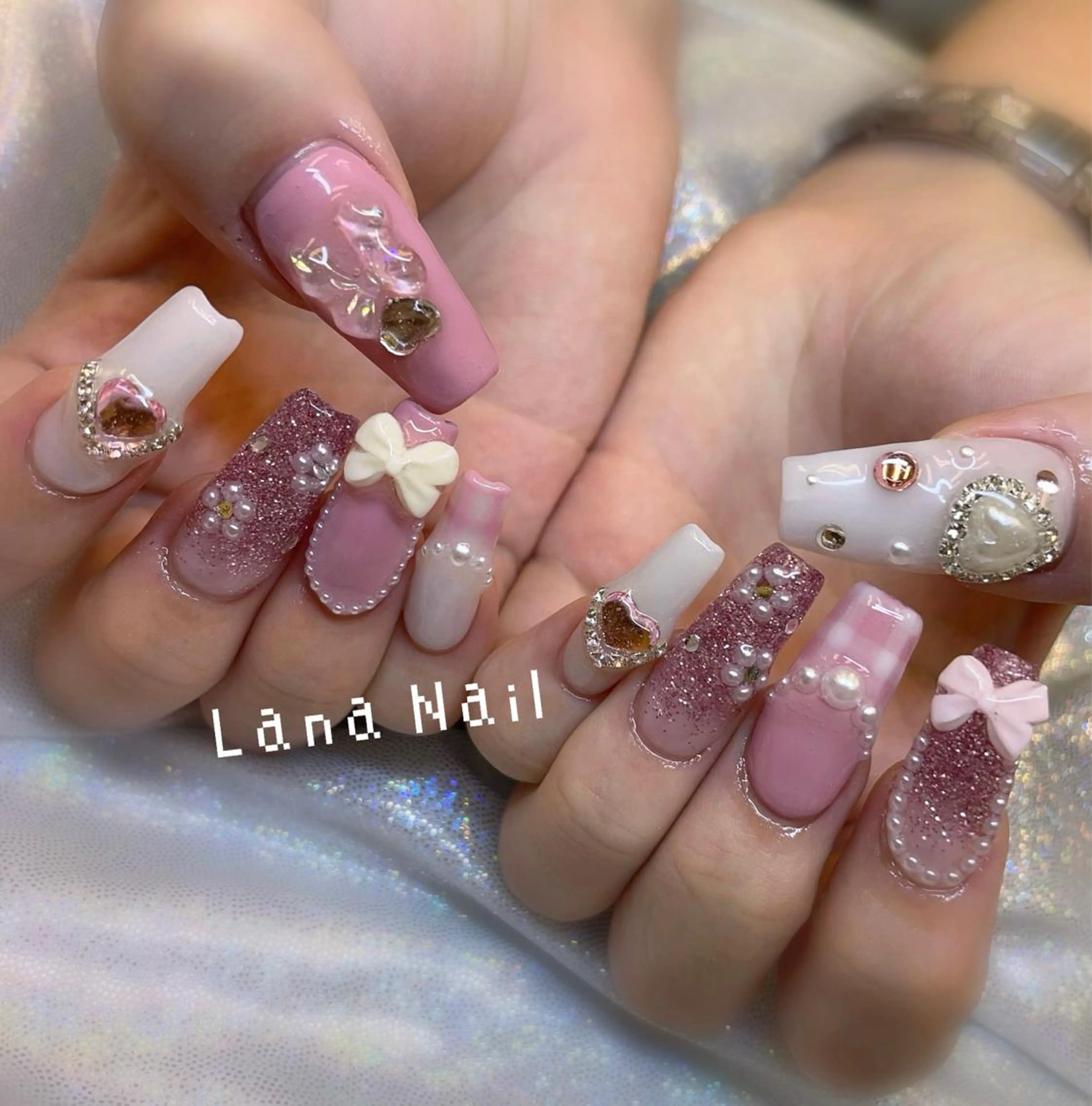 ネイル スカルプネイル Lana Nailのネイルデザイン