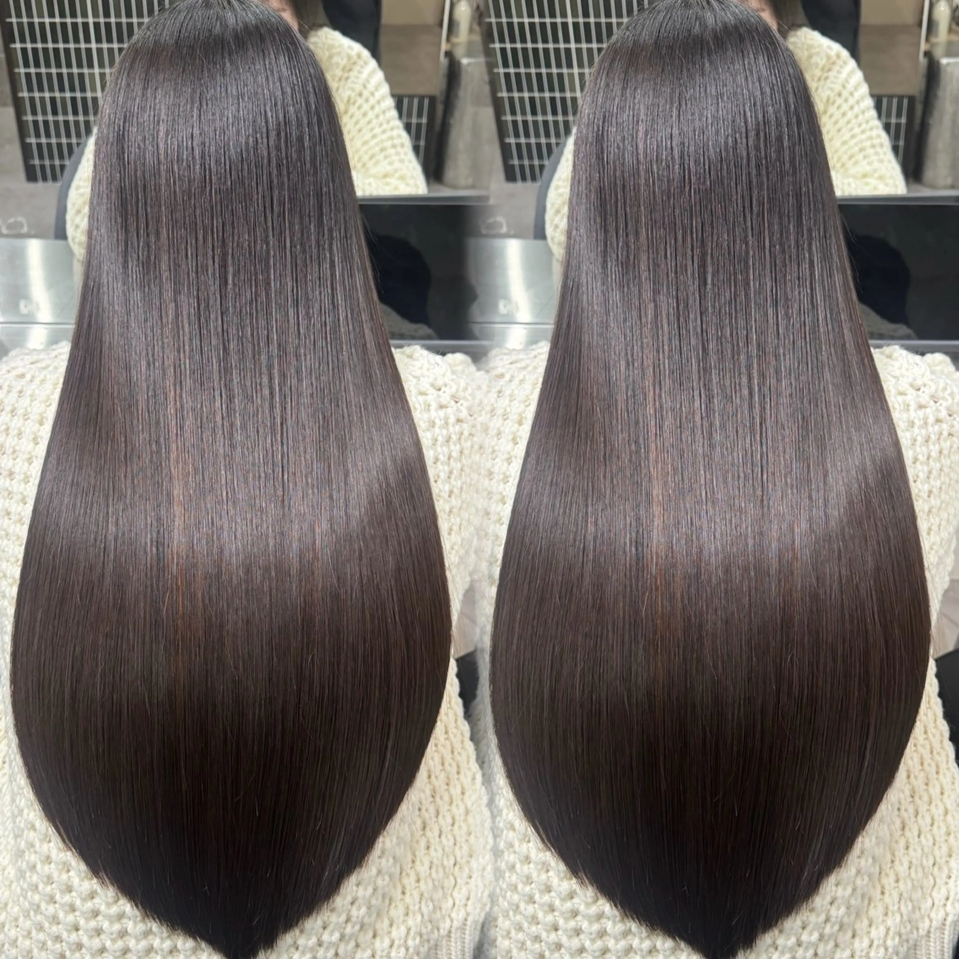 🩶꒰ダメージ補習力No.1☝‪‪꒱🩶透明感カラー+シルケラトリートメントの写真