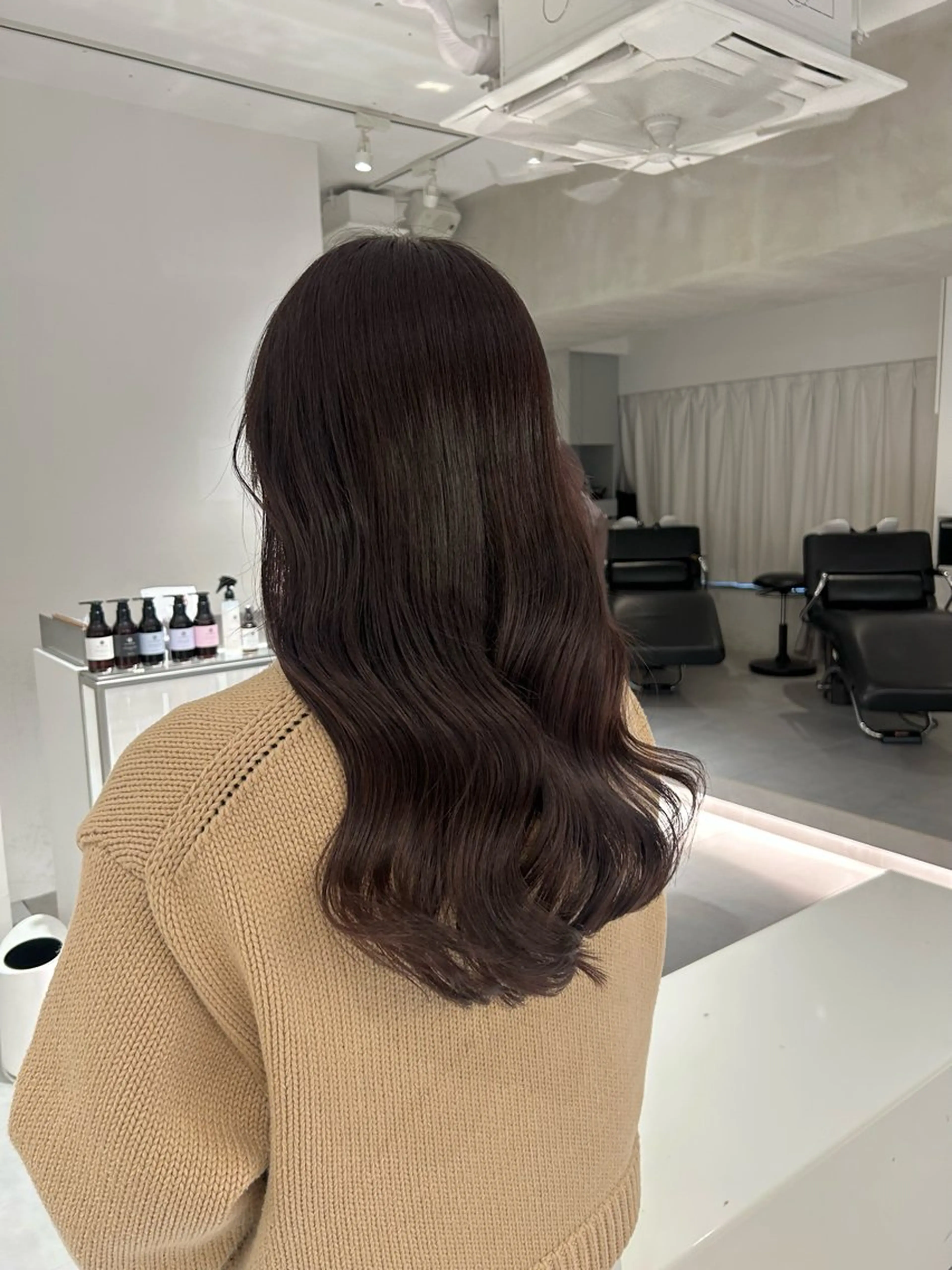 ロング カラー カット ヘアカラー 🧚つやさらhair 🧚manakaのヘアスタイル