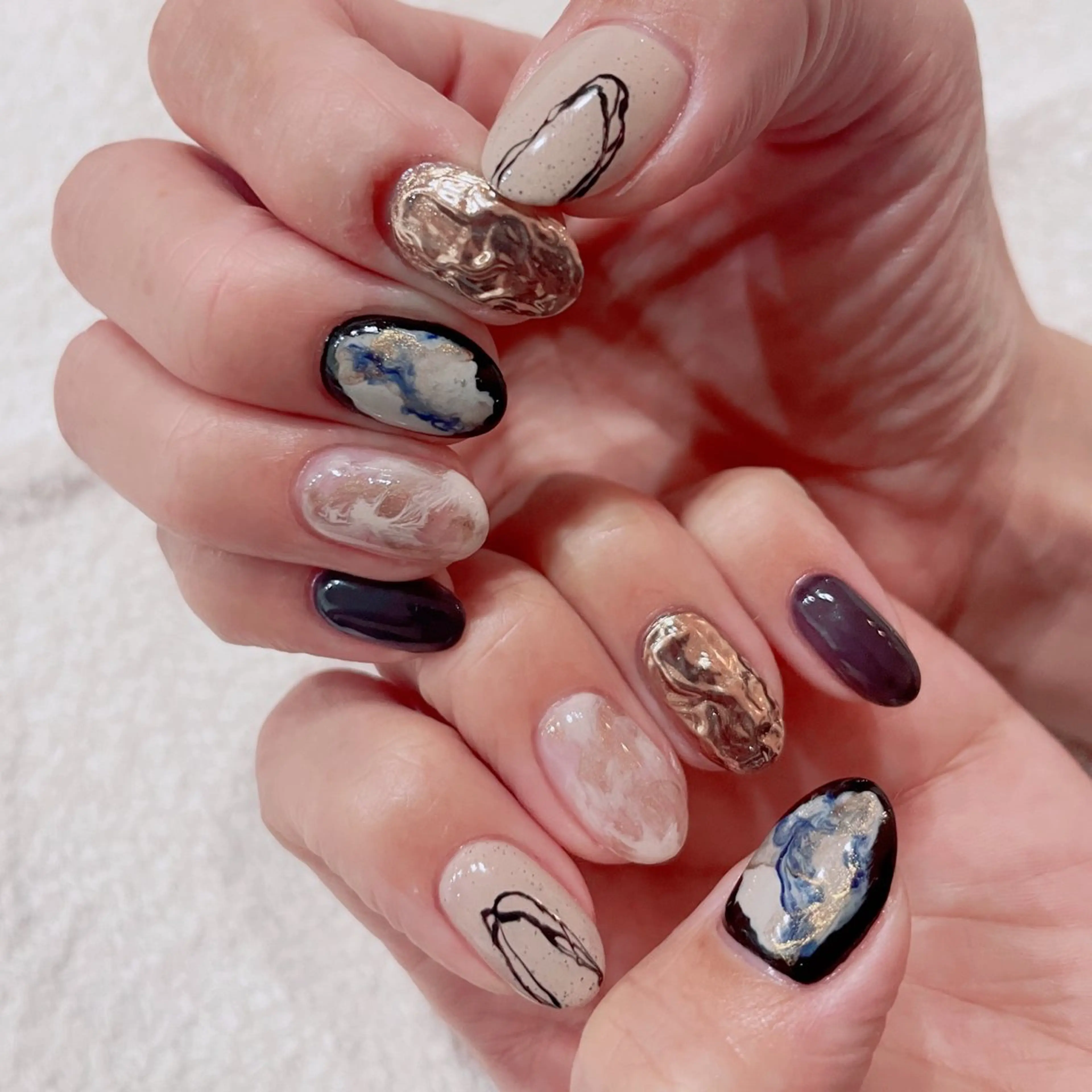 ネイル ハンドネイル 奥田 加奈子のネイルデザイン