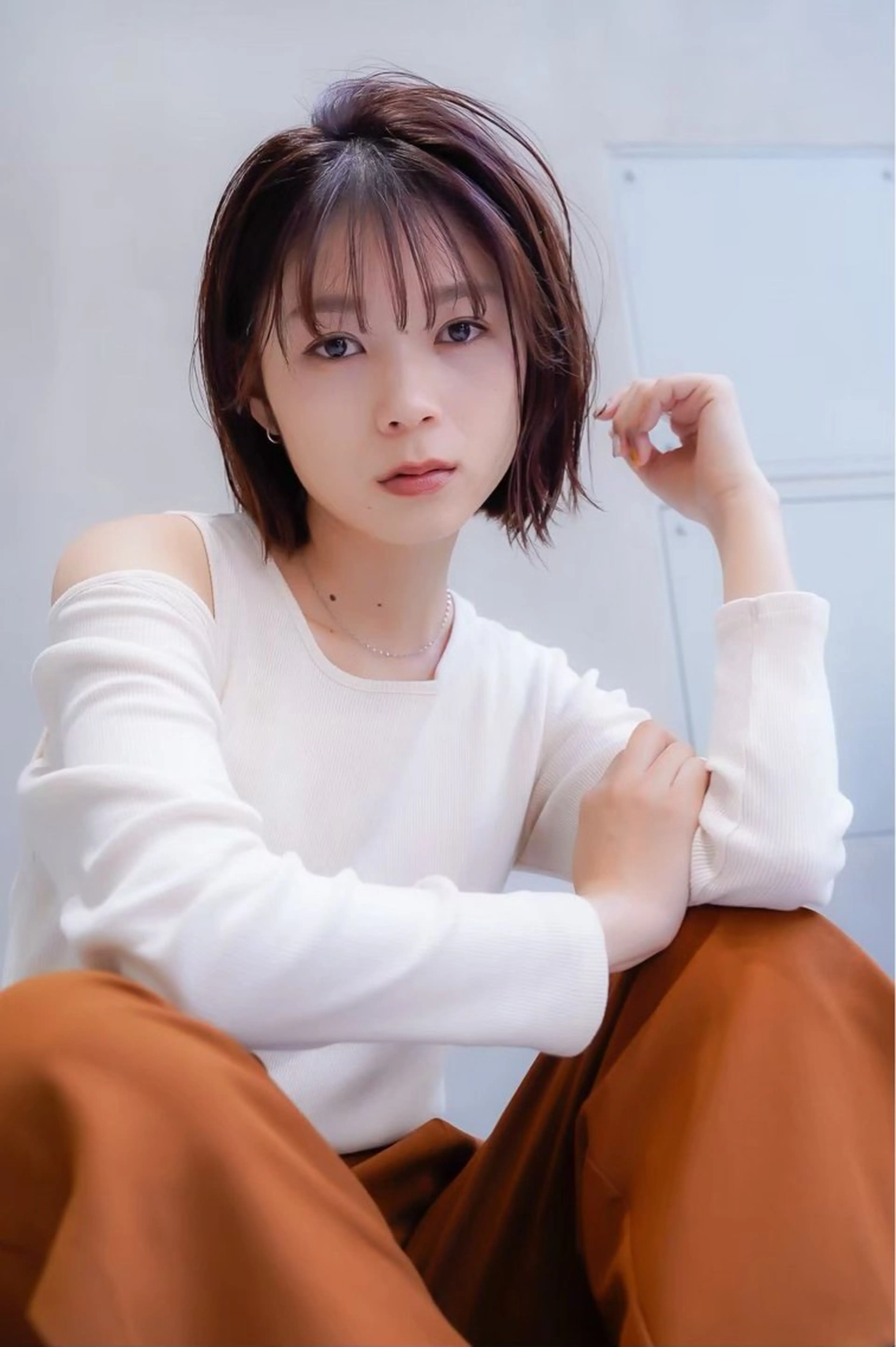 ショート カラー ﾌｸﾀﾞ ﾚﾝのヘアスタイル