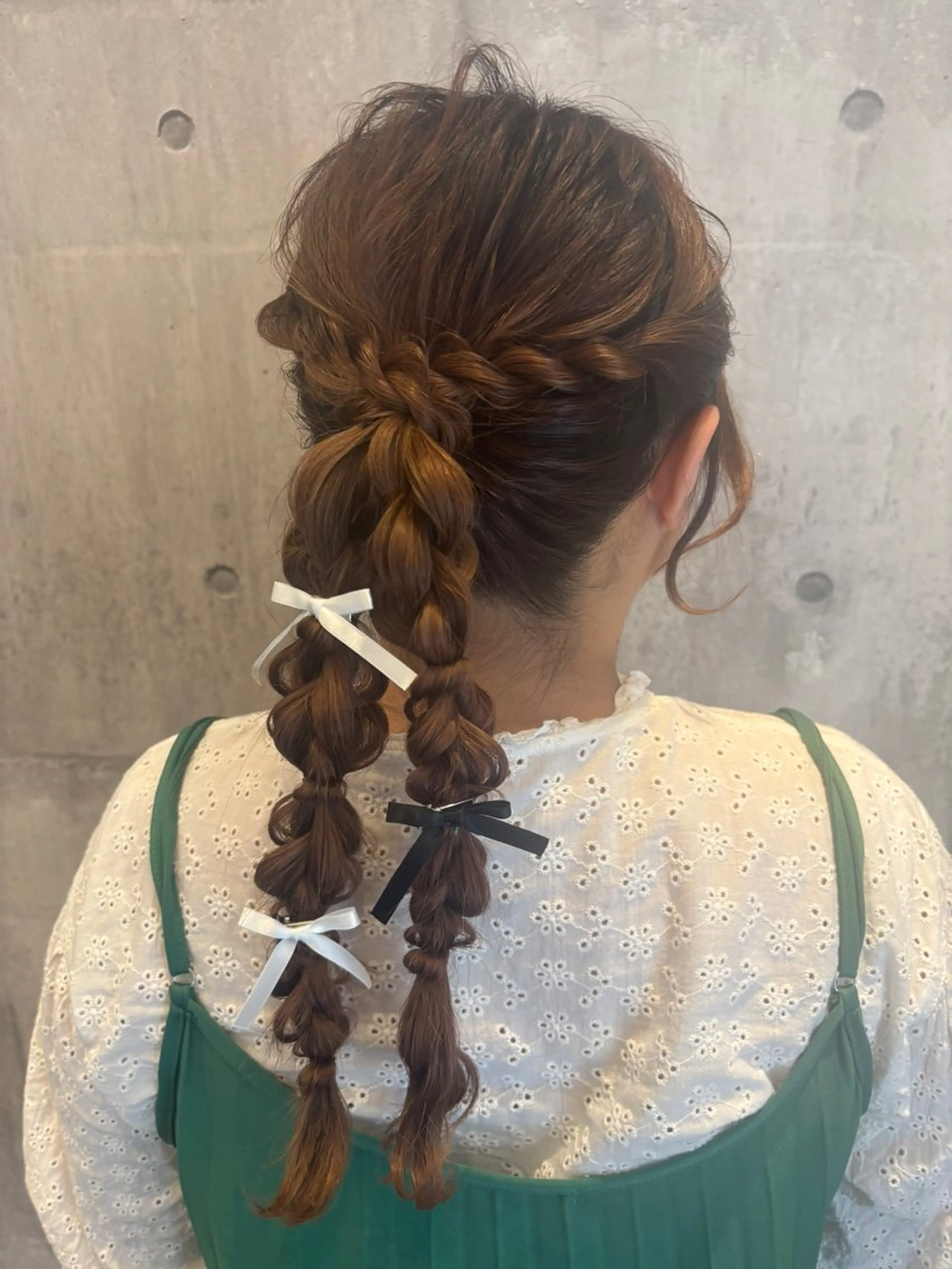 ヘアアレンジ ヘアセット 加藤 つばさのヘアスタイル