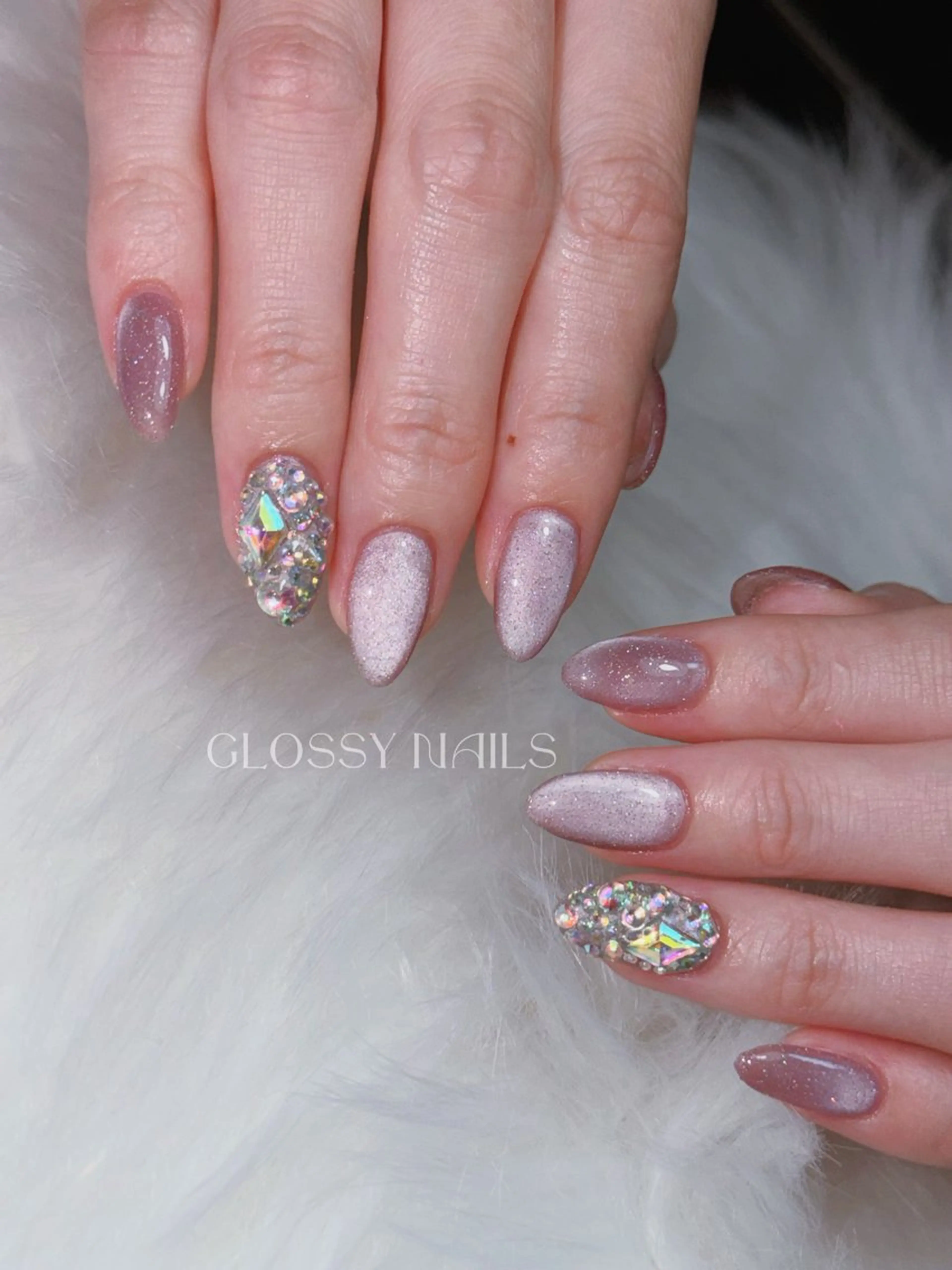 ネイル ハンドネイル Glossy -miyoのネイルデザイン