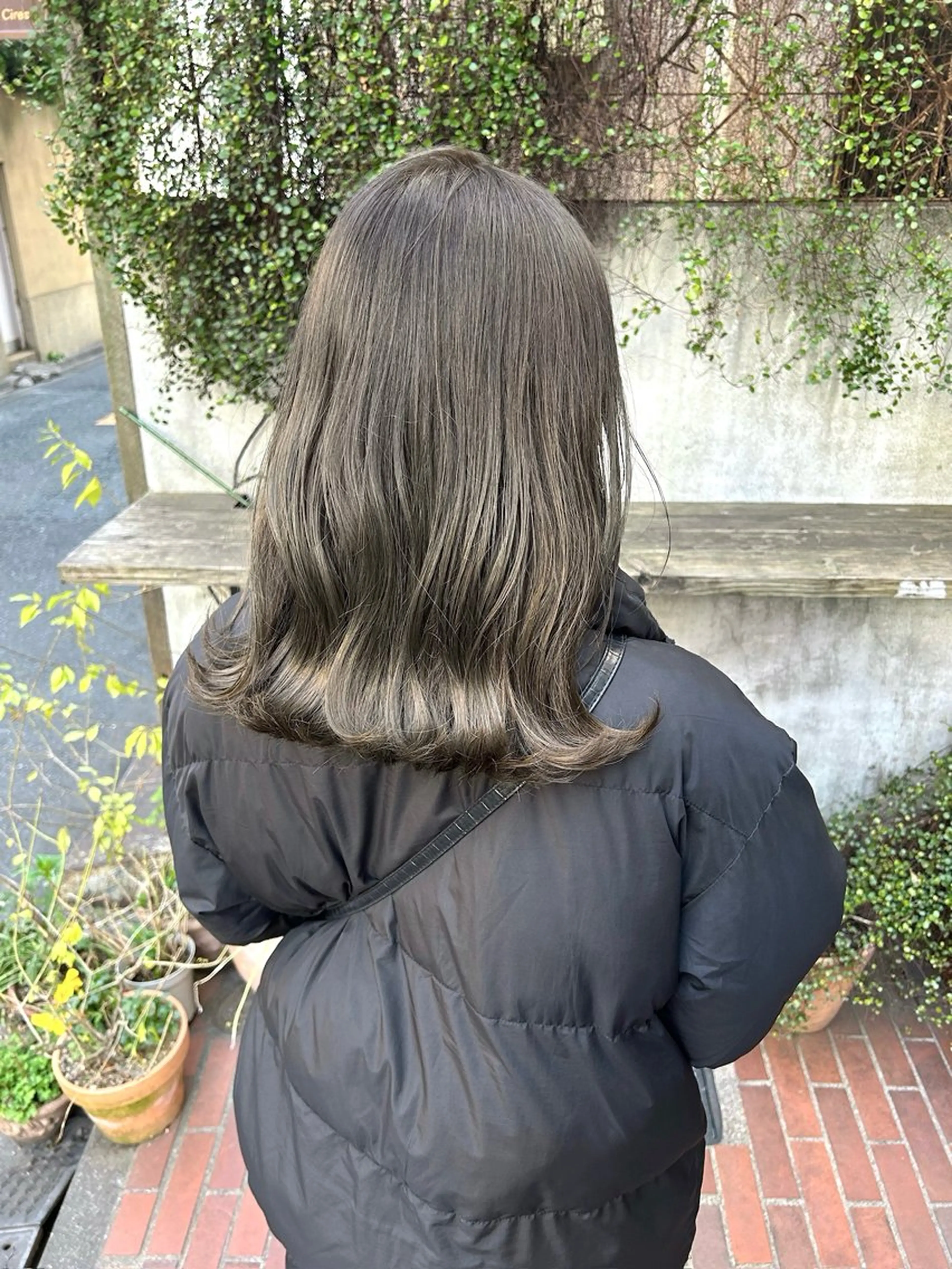 セミロング カラー ヘアカラー トリートメント 🫧透明感カラー/ Ami🫧のヘアスタイル