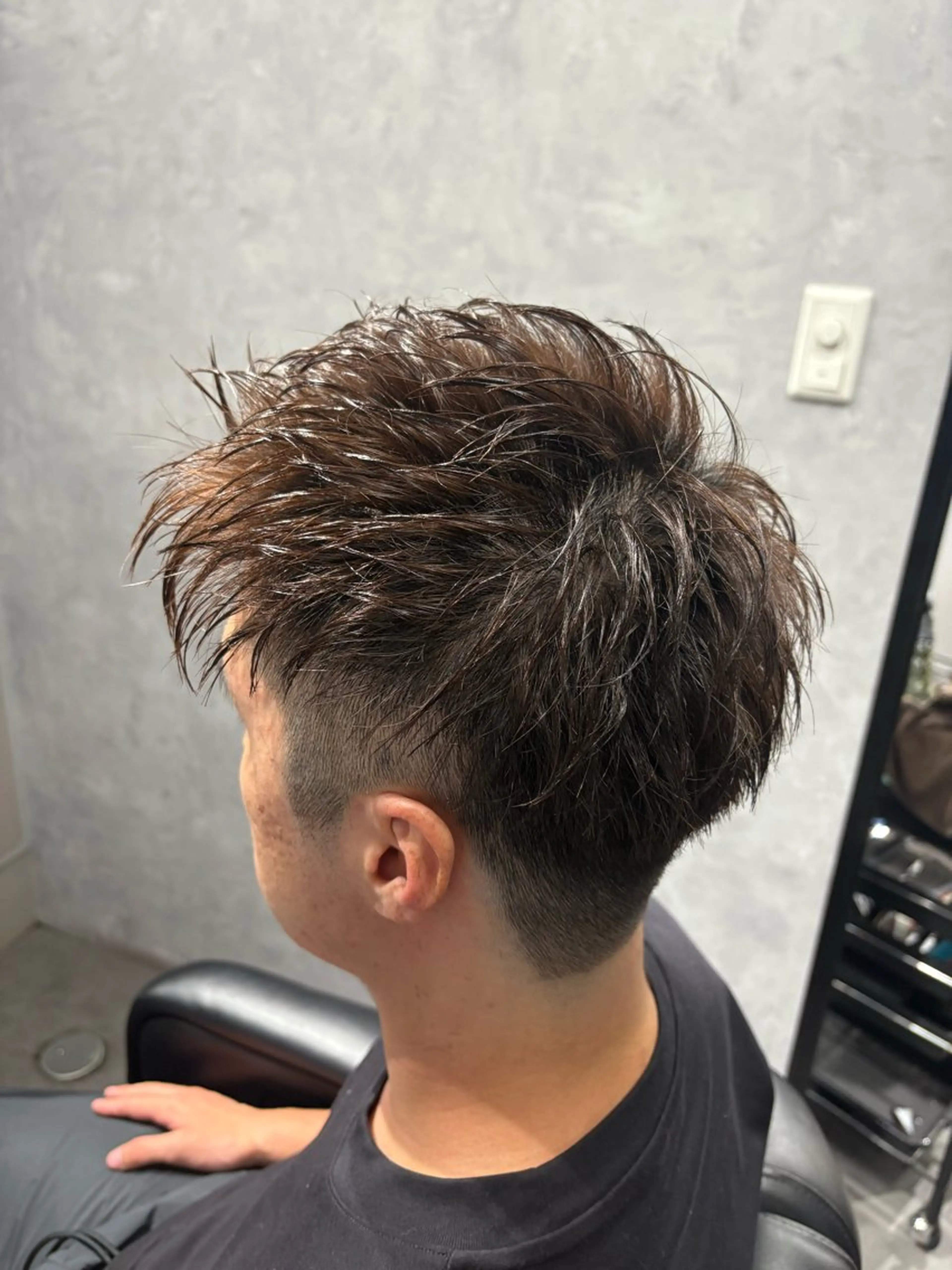 ショート メンズ カット 本間 颯太のヘアスタイル