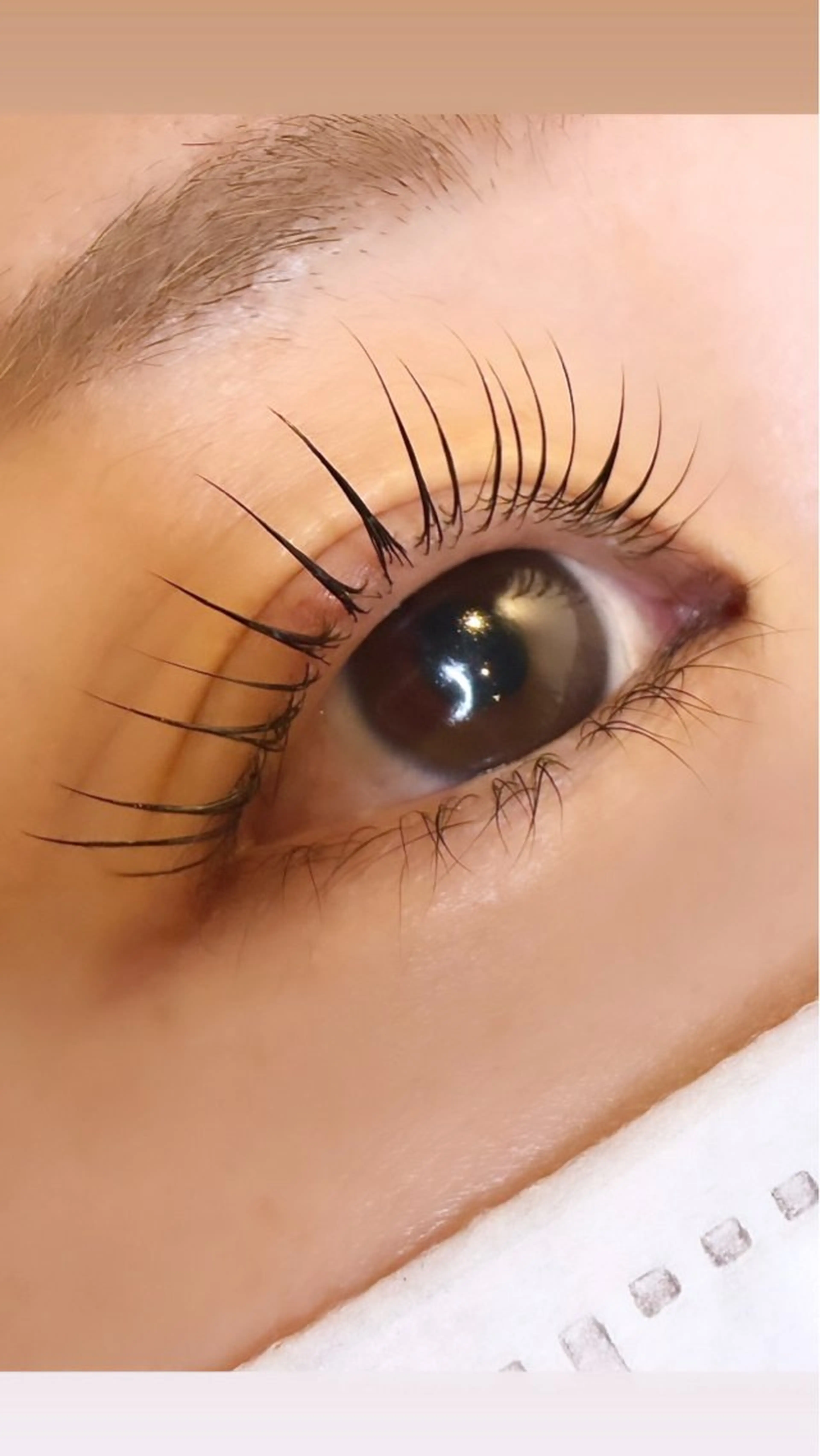 マツエク・マツパ パリジェンヌラッシュリフト be. Moka.マツパのマツエク・マツパデザイン